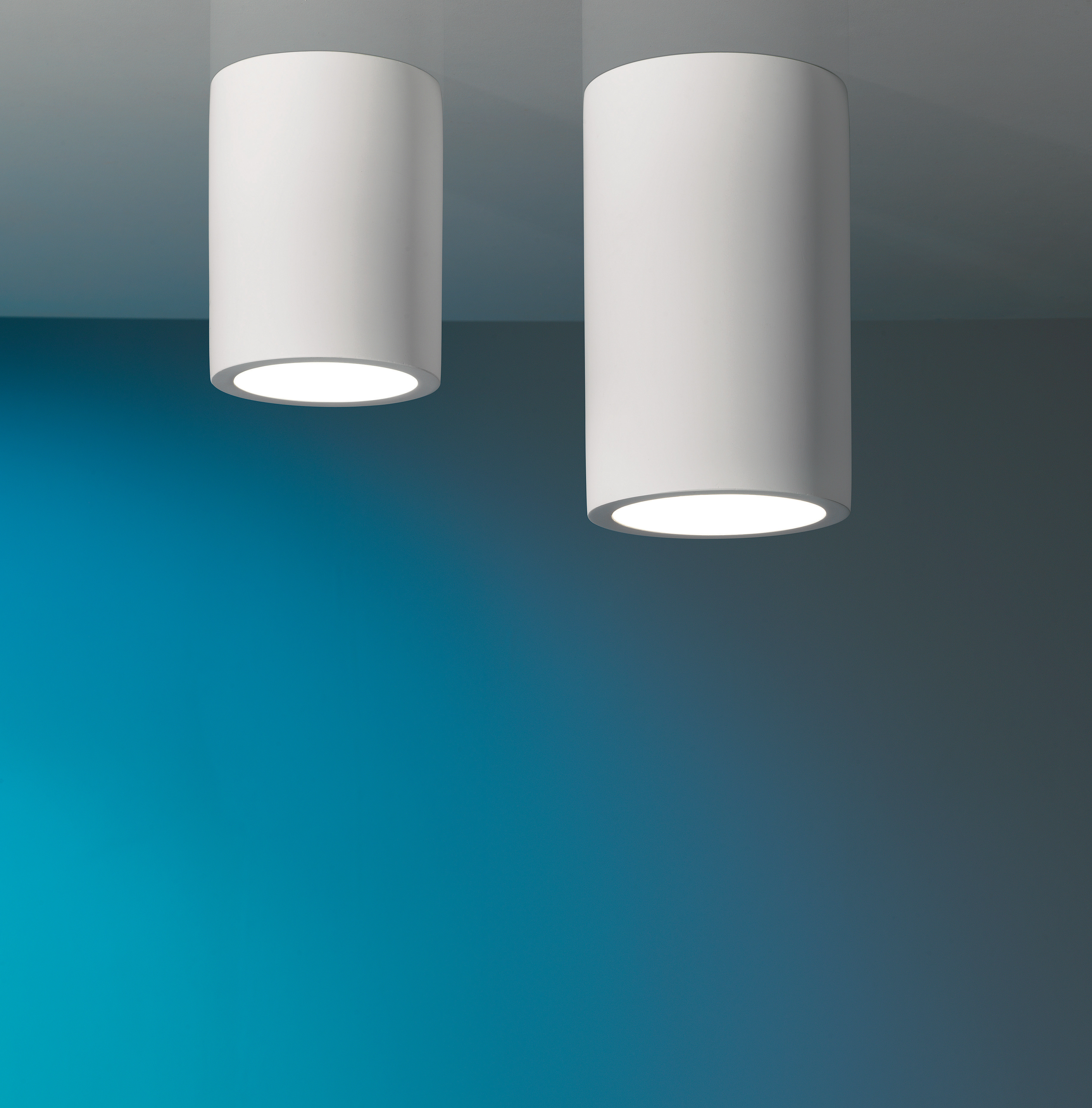 Osca 140 Round adj. PL excl. GU10 gips