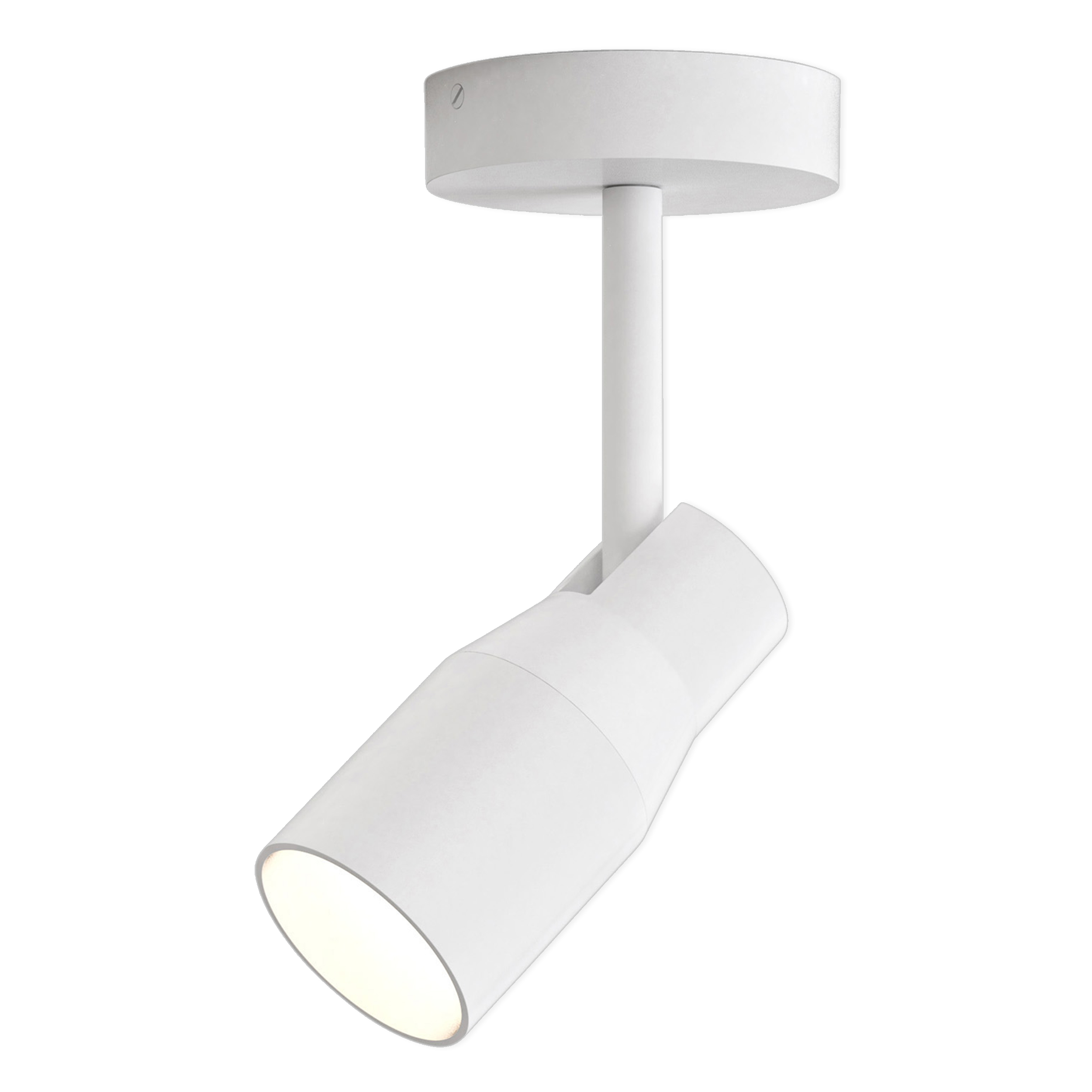 Apollo Single OBS excl. GU10 structuur wit