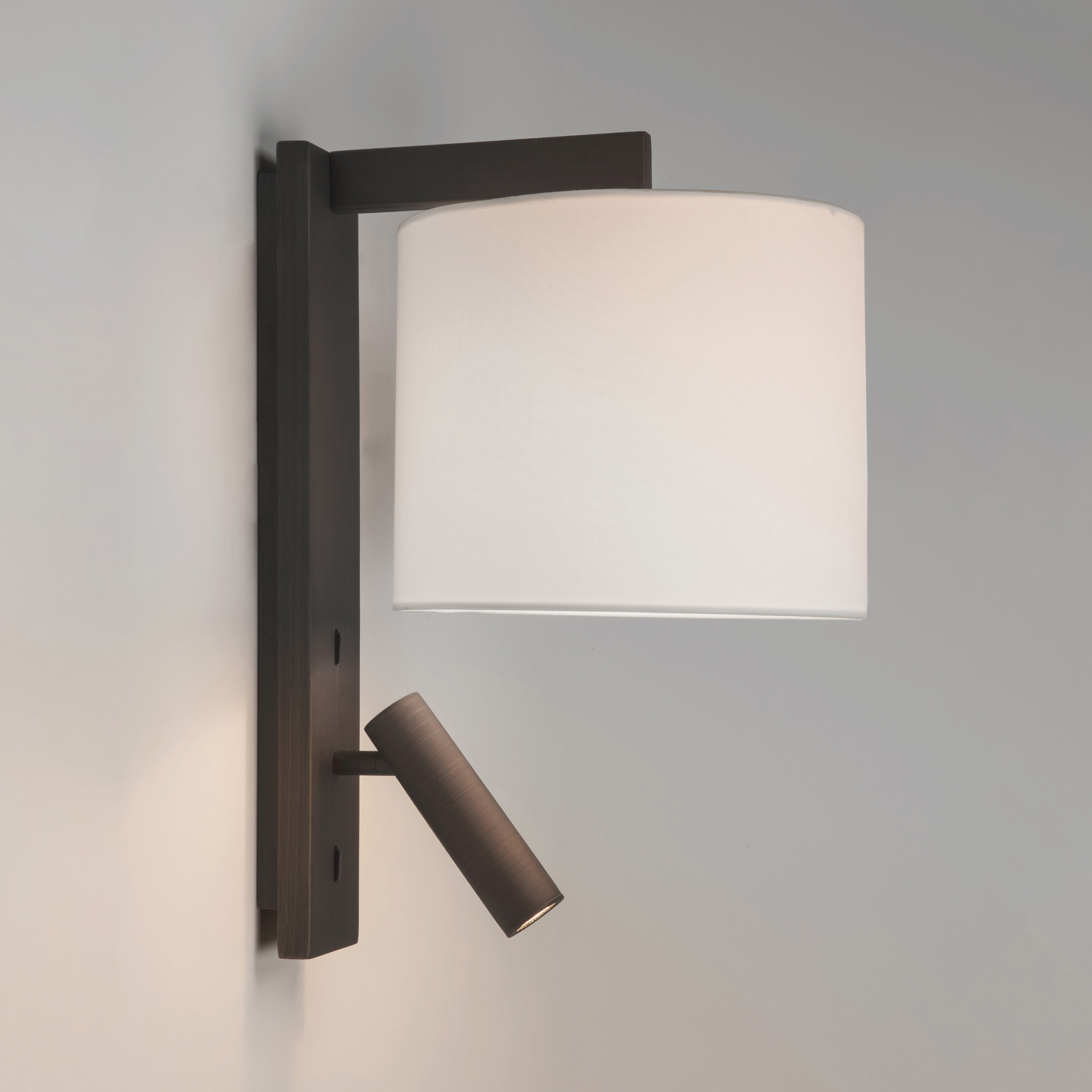 Ravello Reader wandlamp 2700K excl. E27 brons