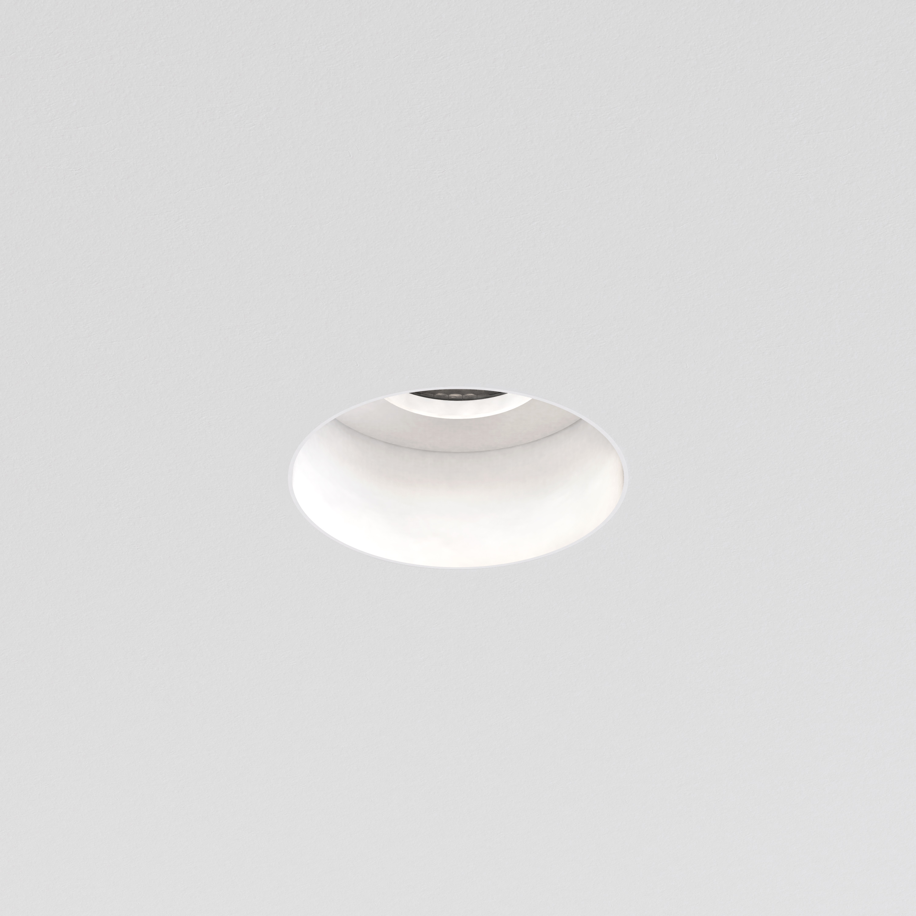 Trimless Round Fixed inbouwspot excl. GU10 mat wit