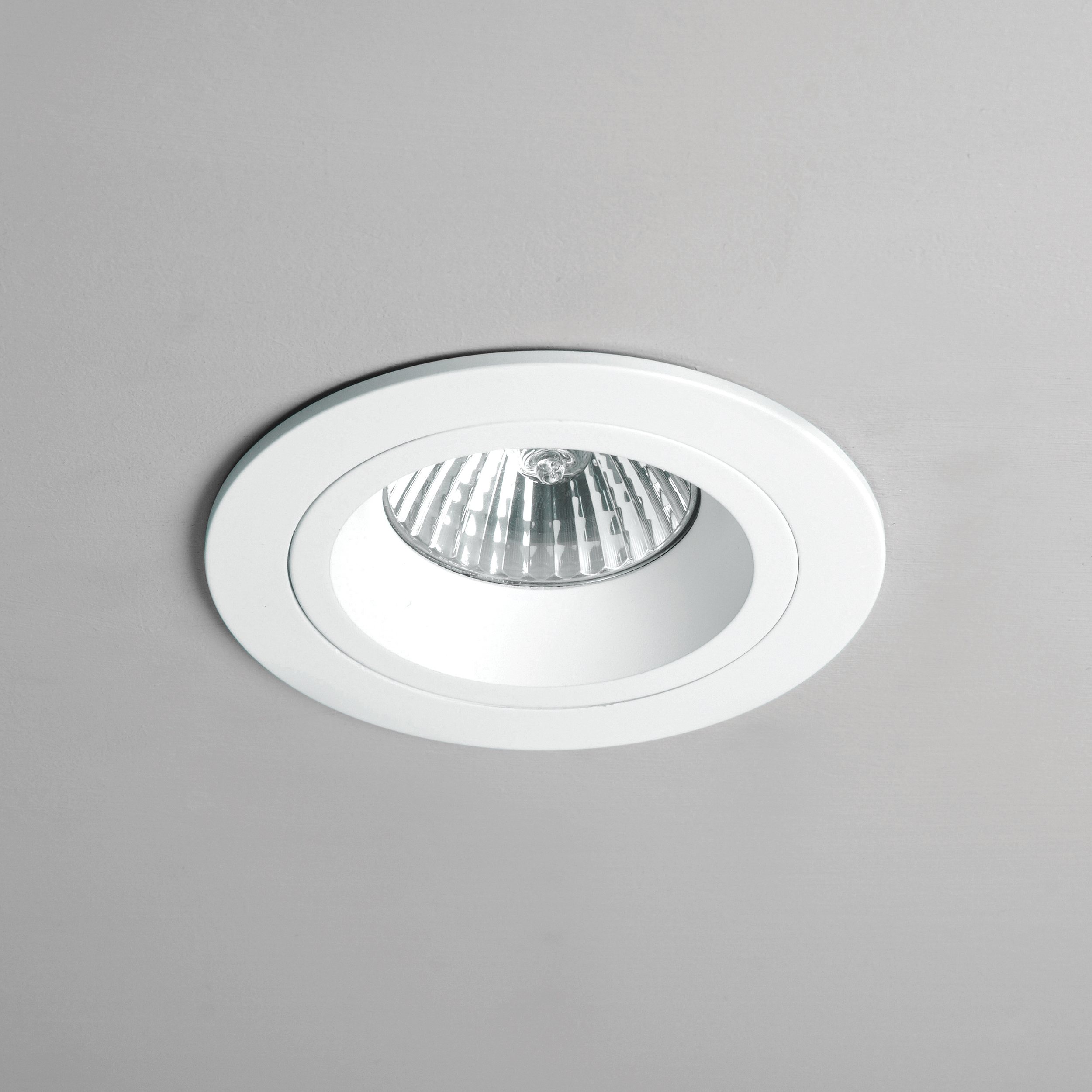 Taro Round fixed 230V inbouwspot excl. GU10 FR mat wit