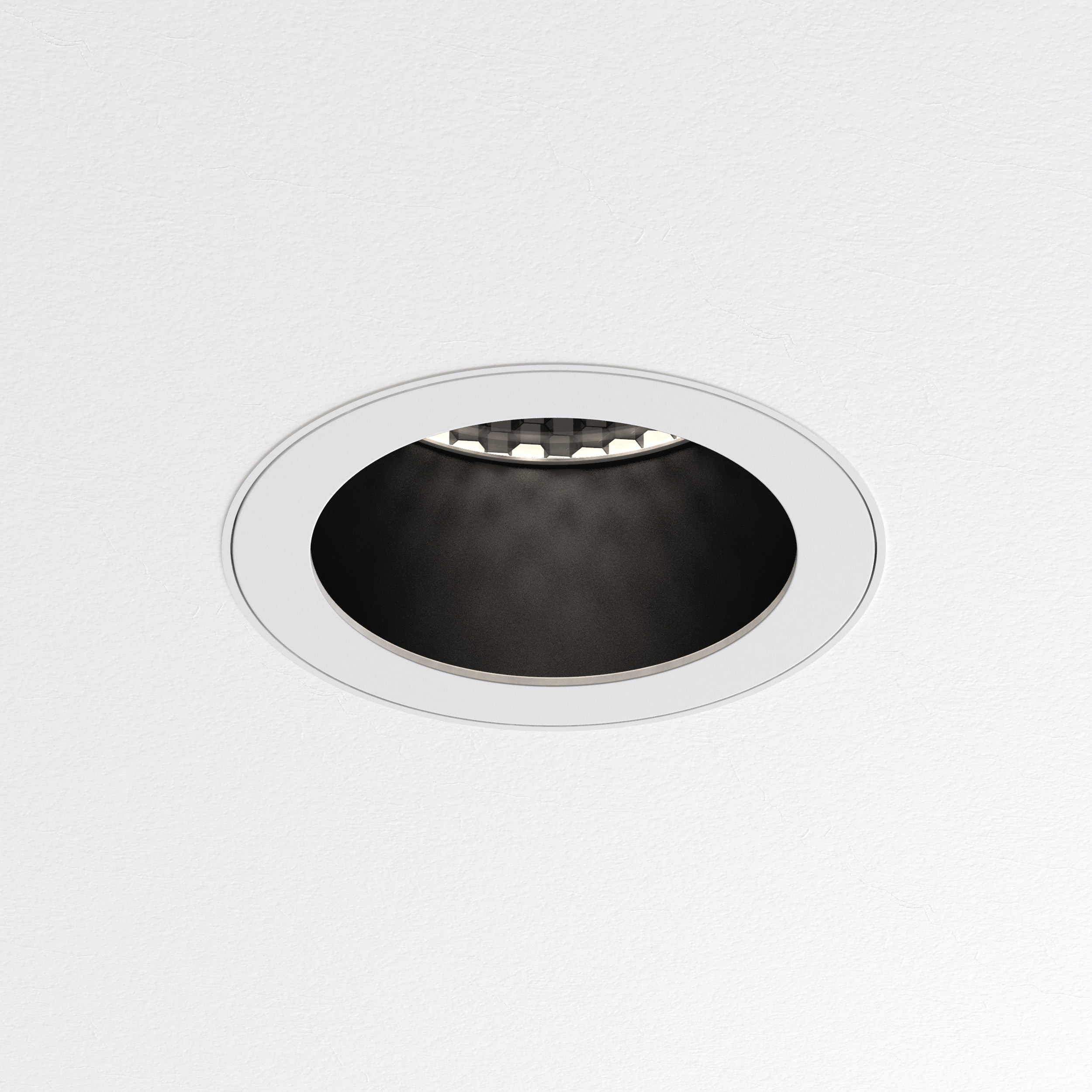 Pinhole Slimline Round Flush Fixed FR inbouwspot IP65 excl. GU10 mat wit
