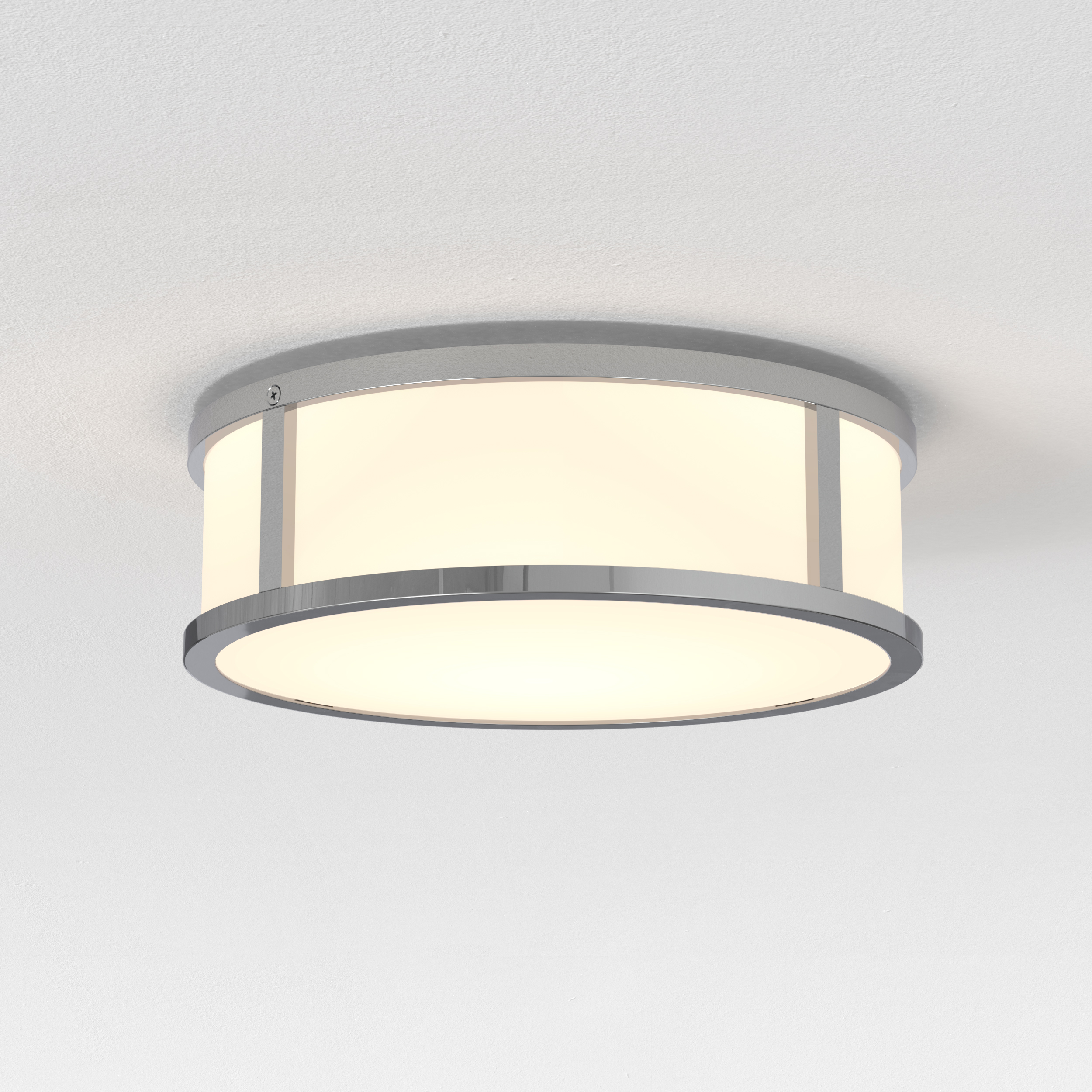 Mashiko Round 230 plafondlamp excl. E27 chroom