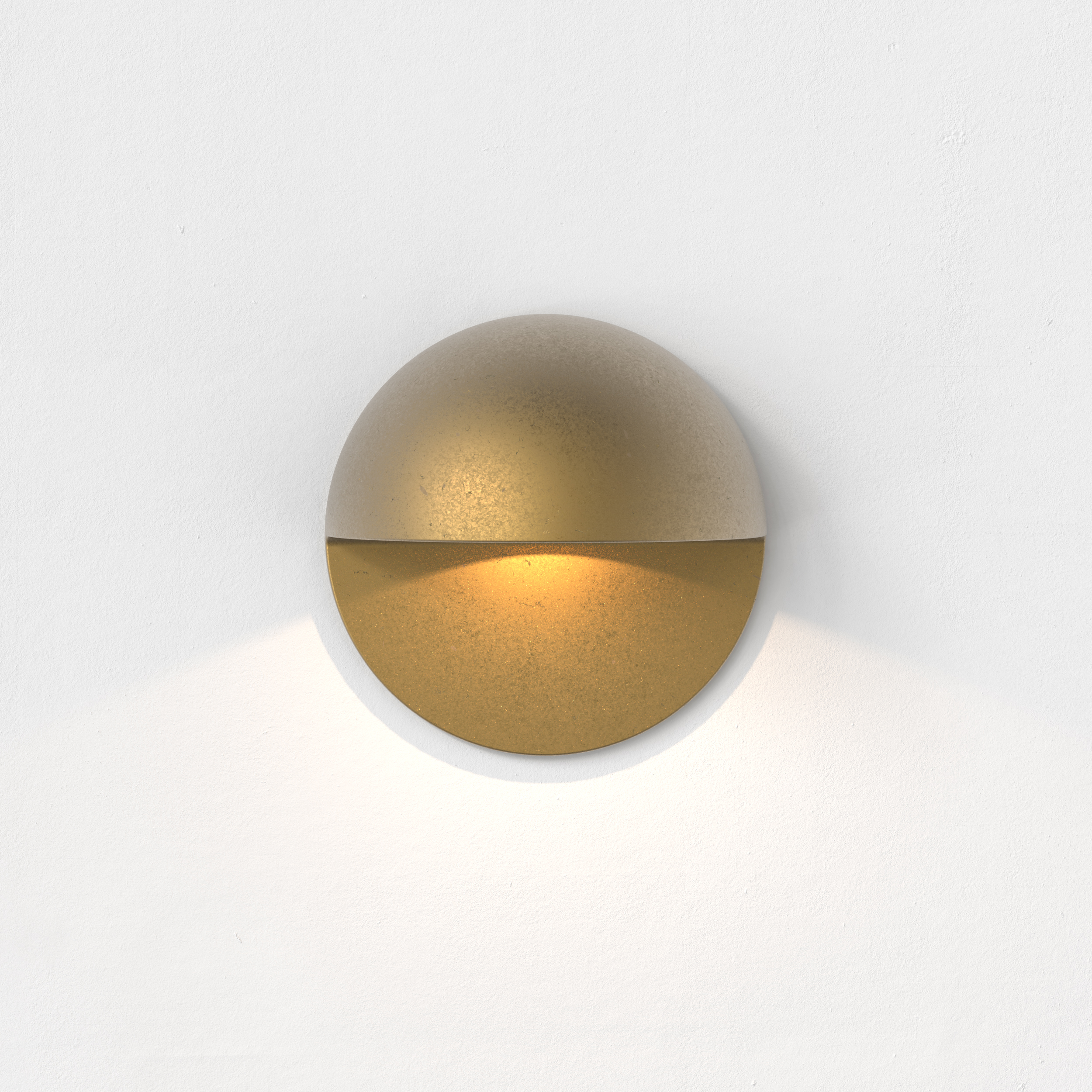 Tivola LED BIWL 3000K antiek messing