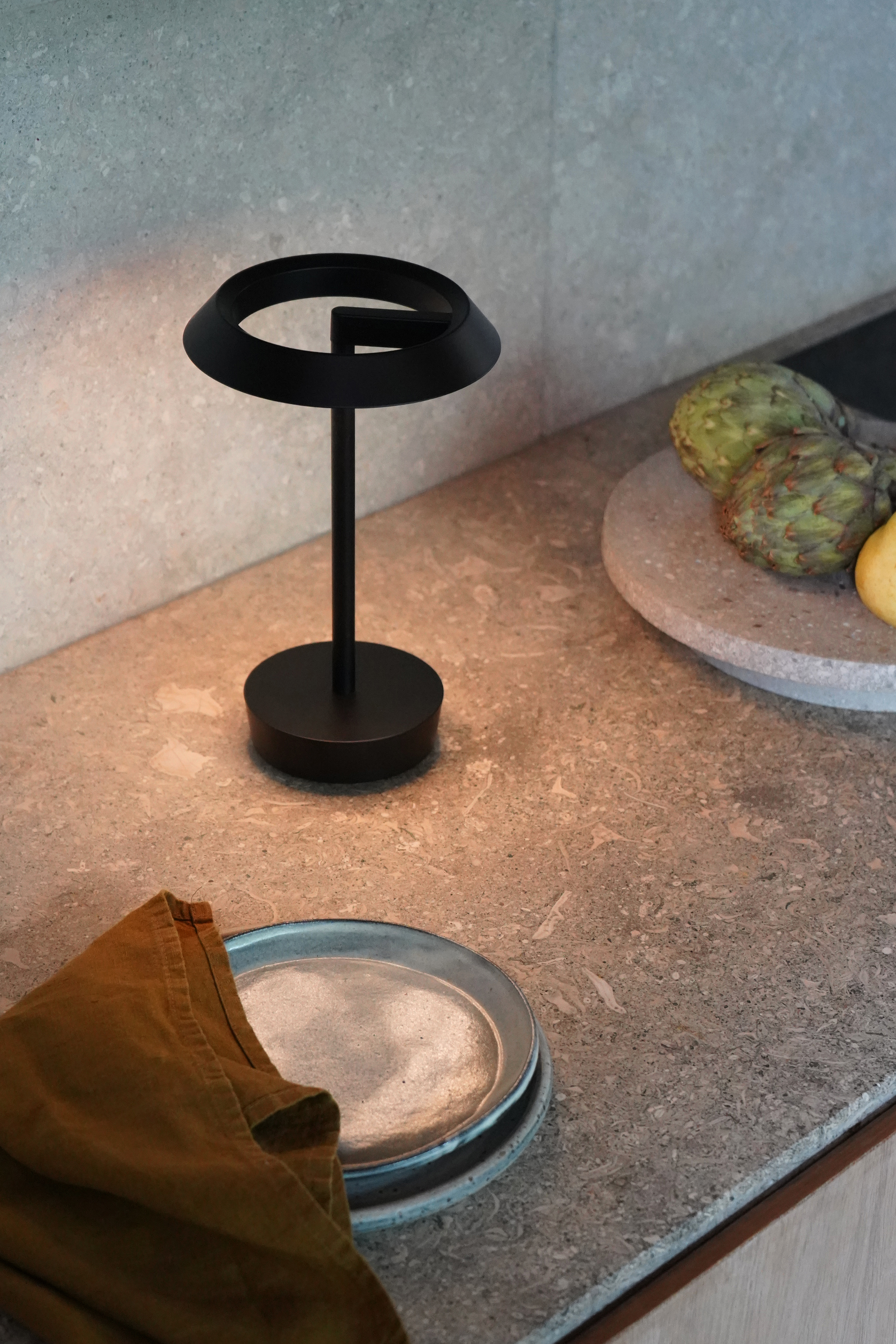 Halo Portable TL LED 2700K Touch mat zwart