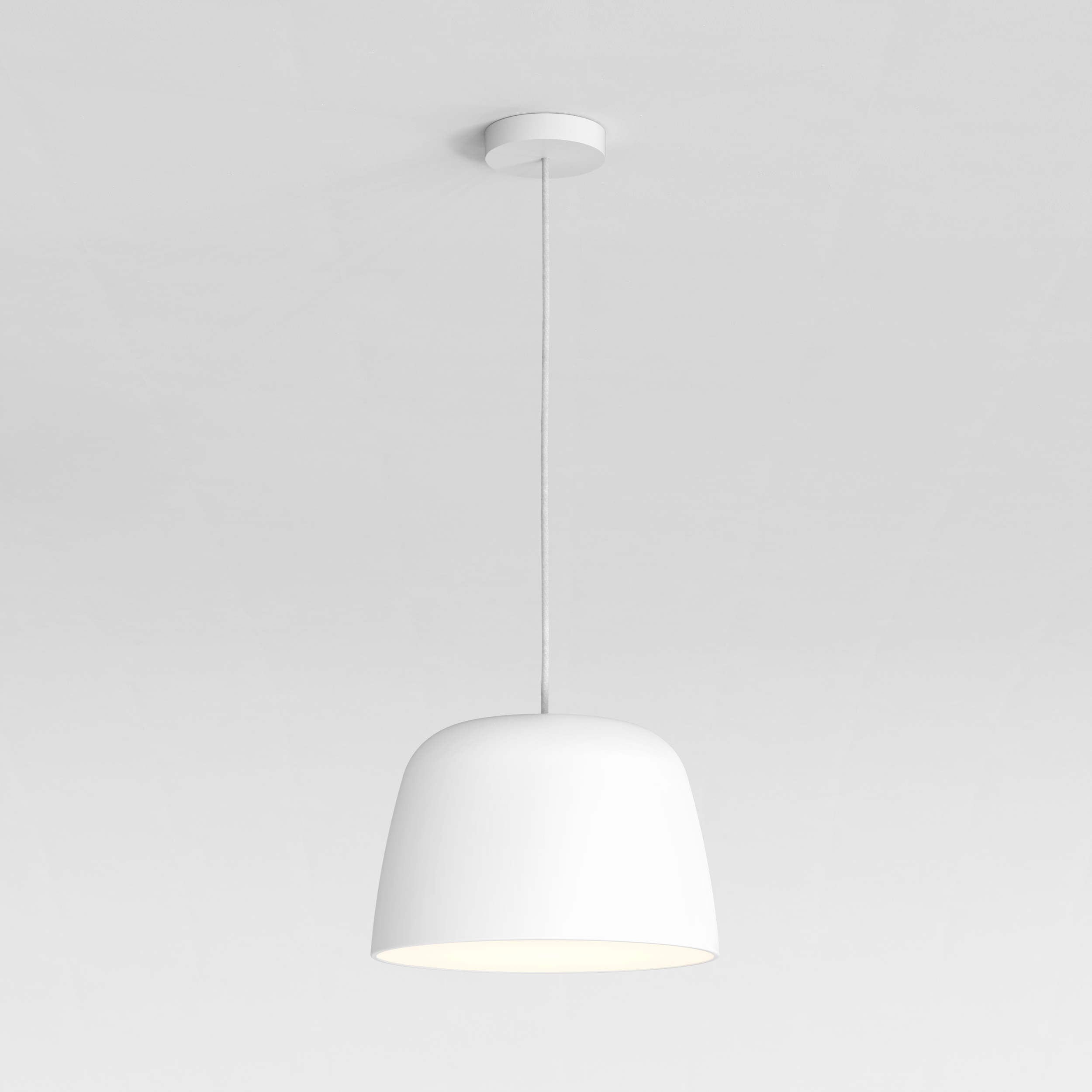 Taiko Pendant HL excl. E27 mat wit