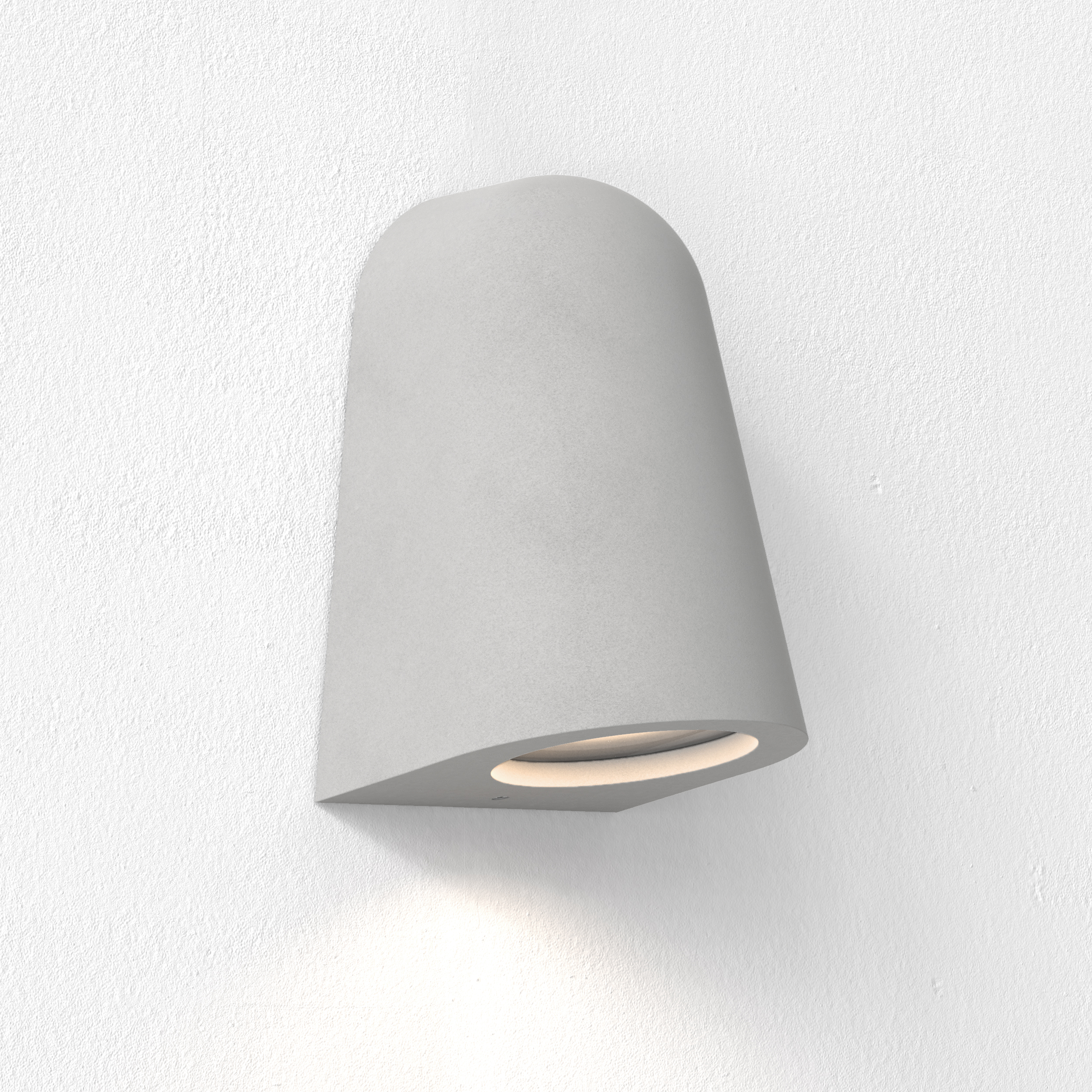 Mast Light buiten wandlamp excl. GU10 structuur grijs