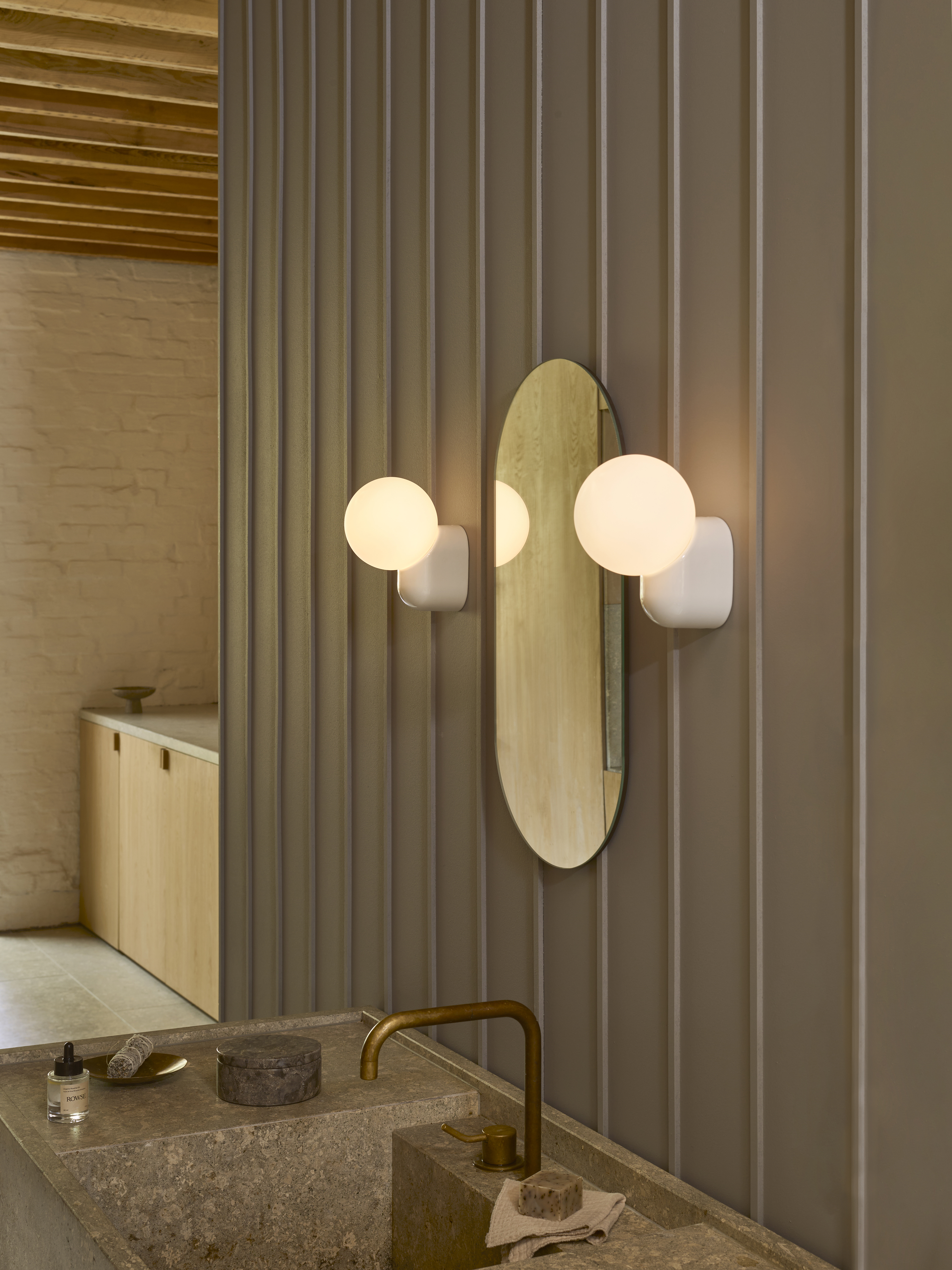 Lyra Wall Single WL excl. G9 glossy white