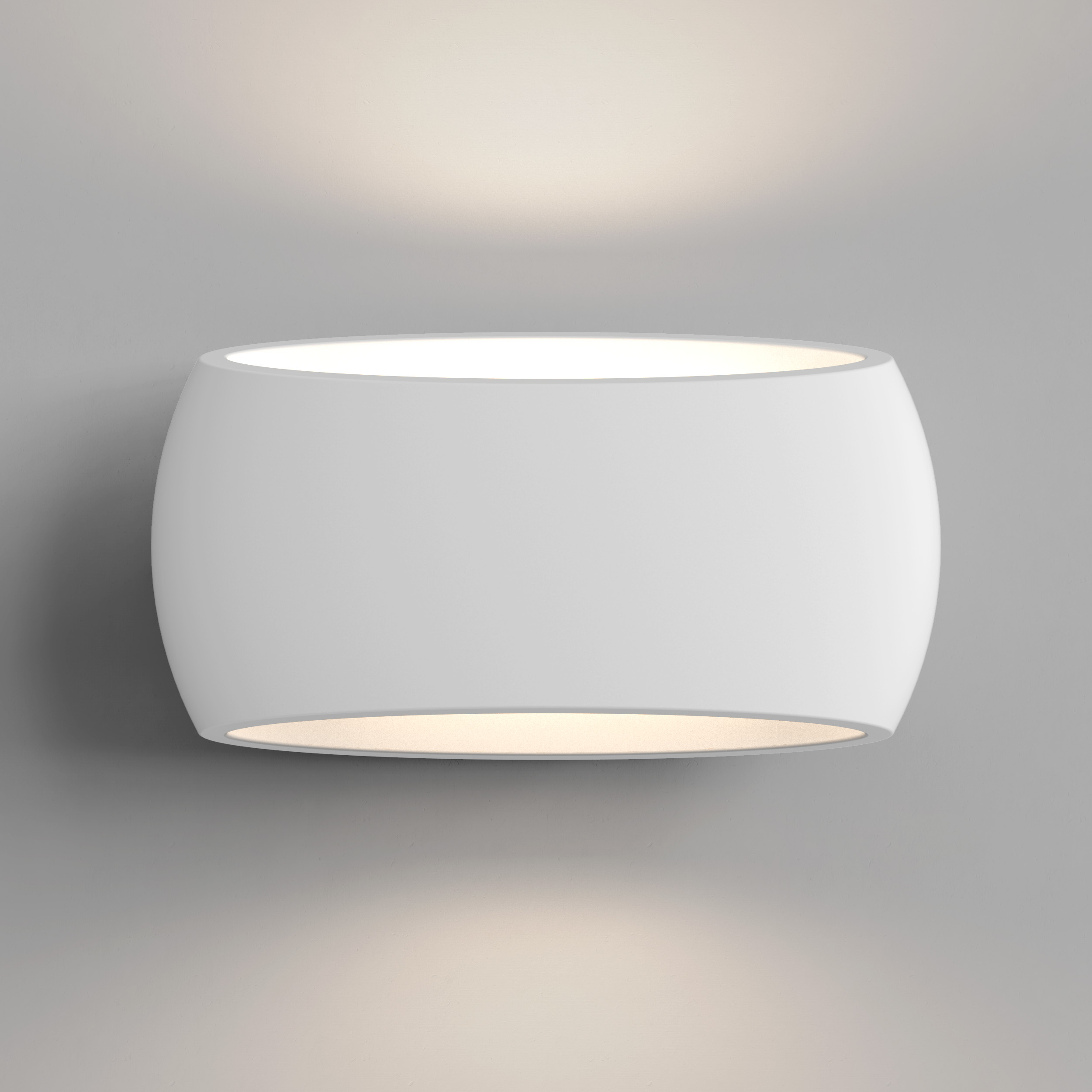 Aria 300 wandlamp excl. E27 gips