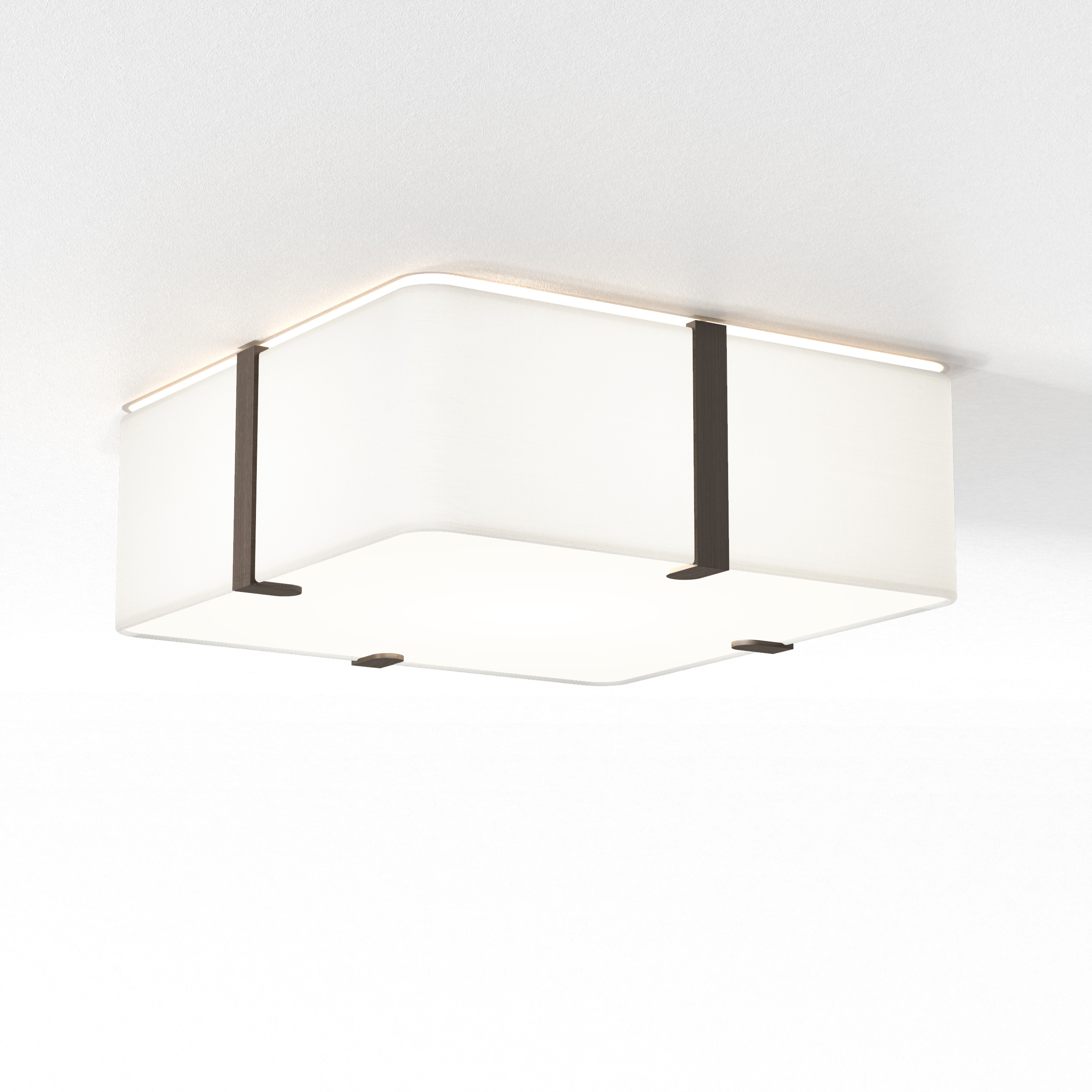 Astro Ceiling Base 290 plafondlamp mat wit