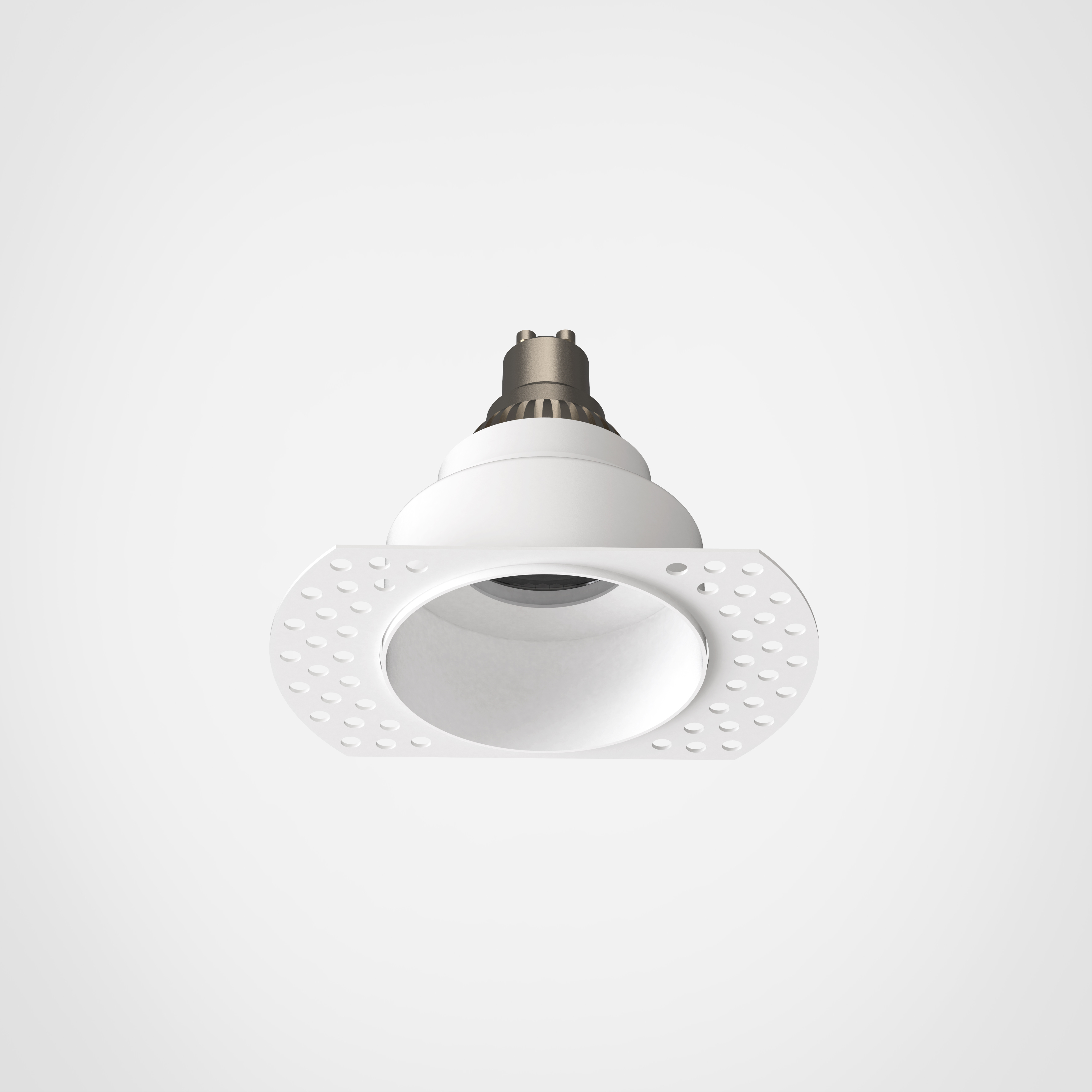 Trimless Round Fixed IBS excl. GU10 mat wit
