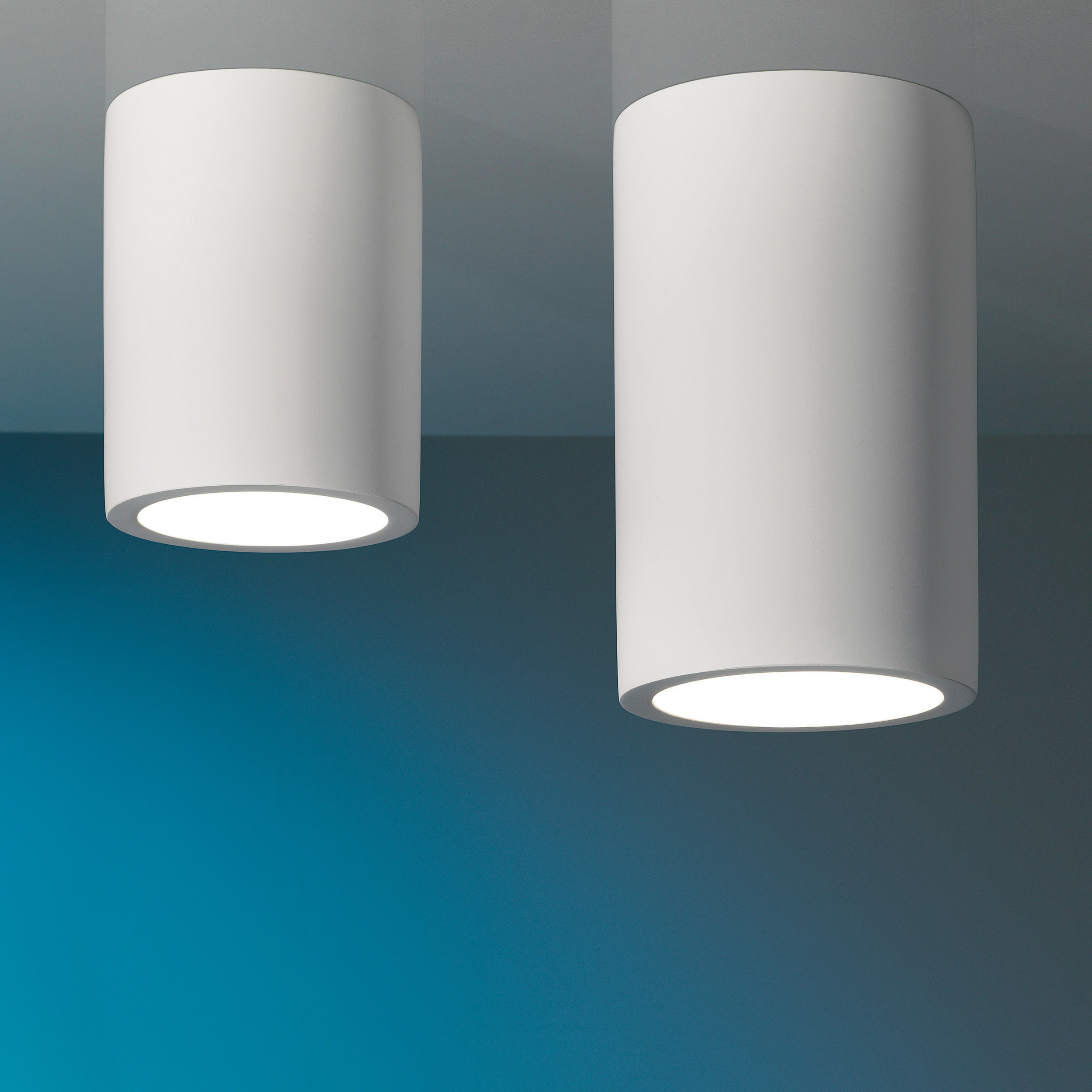 Osca 140 Round adj. PL excl. GU10 gips