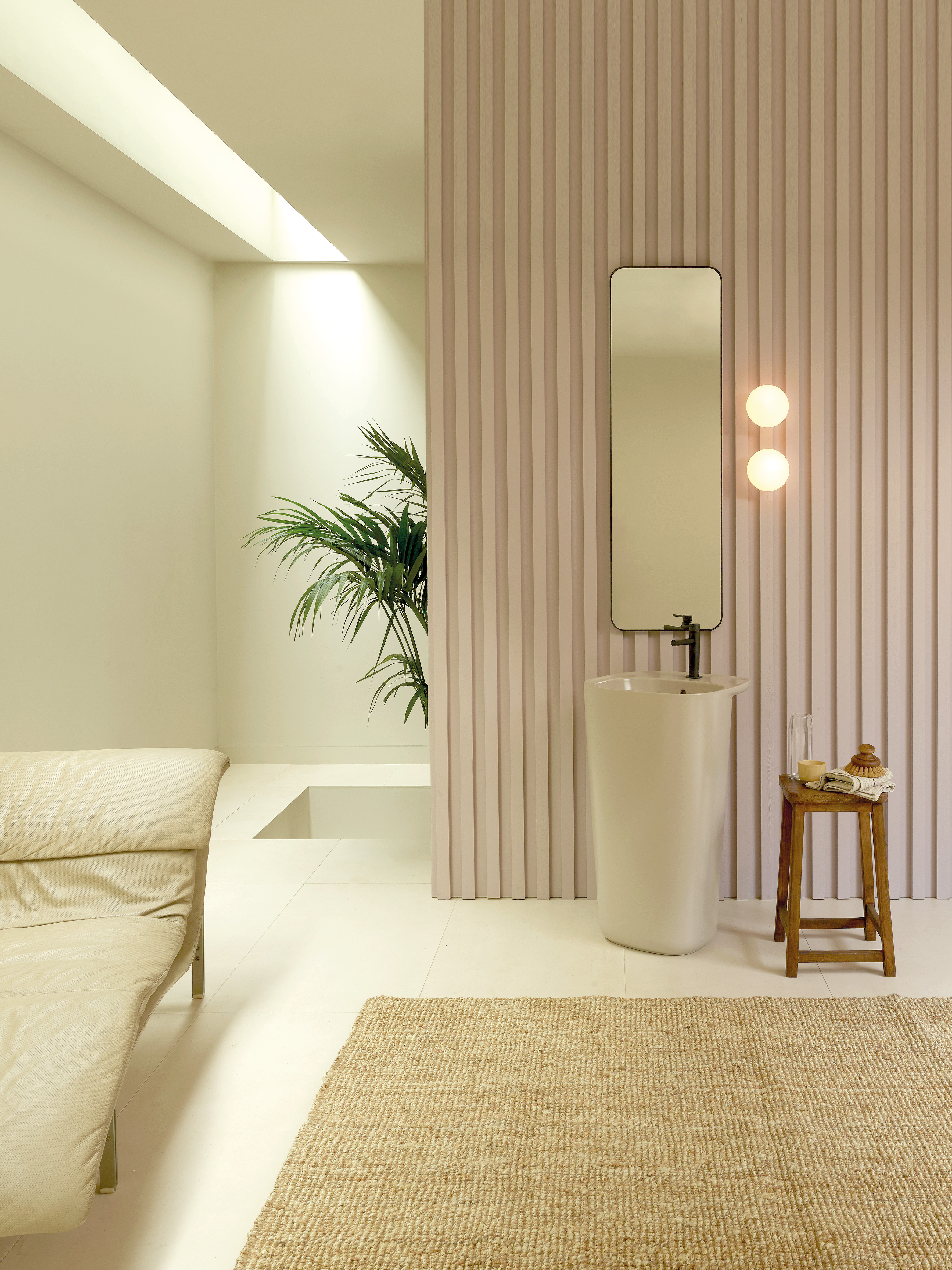 Zeppo Wall WL excl. G9 mat zwart