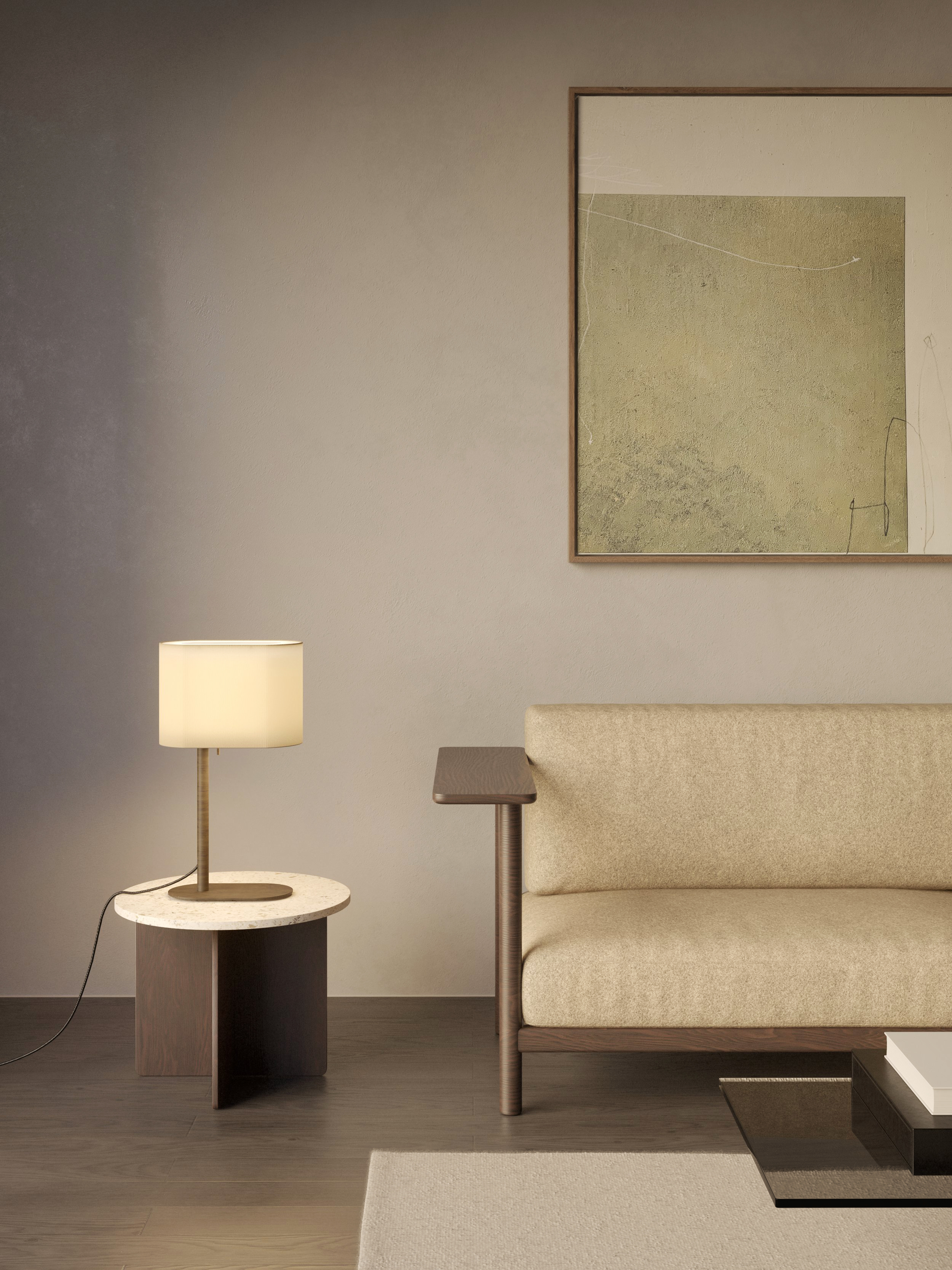 Venn Table TL excl. E27 brons
