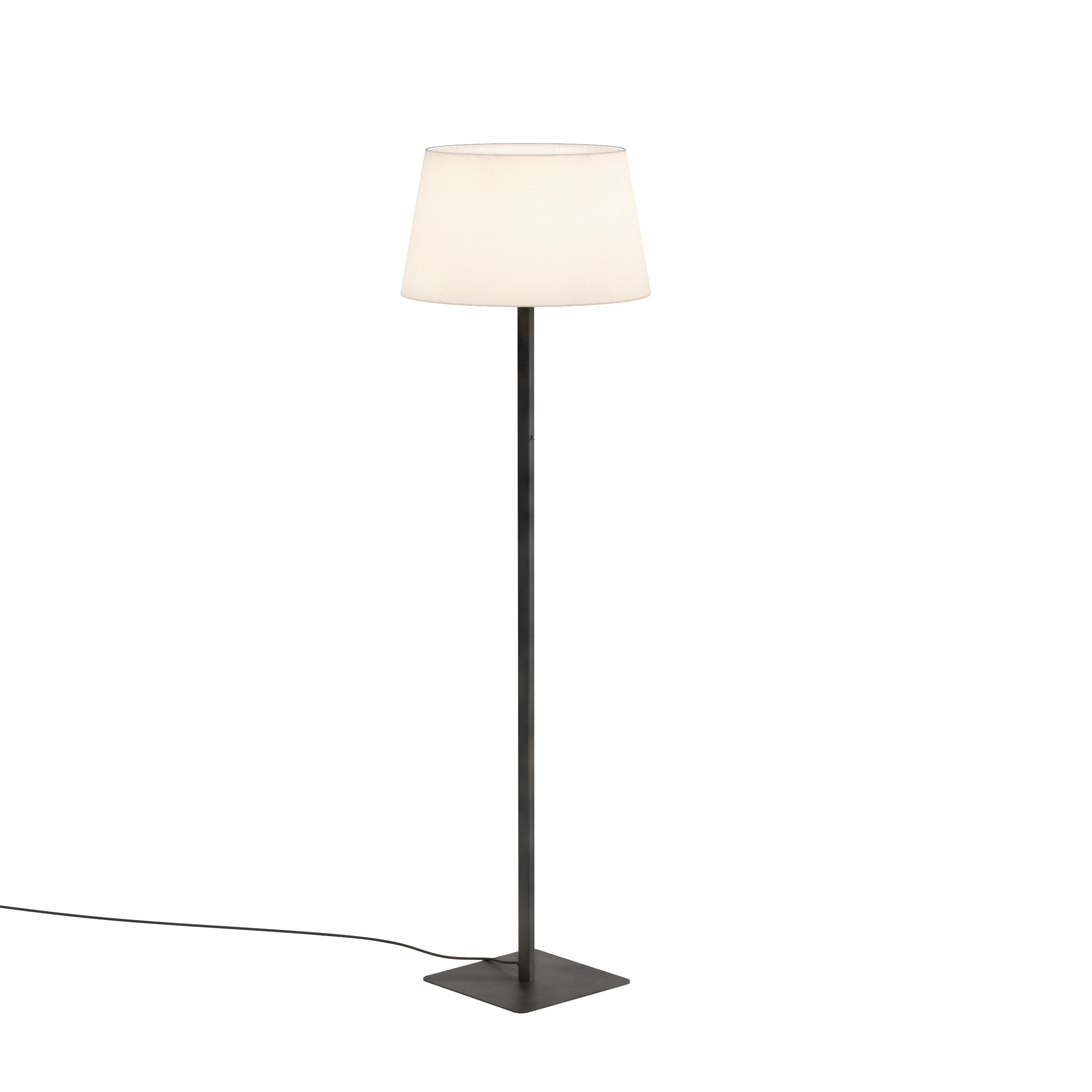 Beaumont Floor VL QB excl. E27 mat zwart