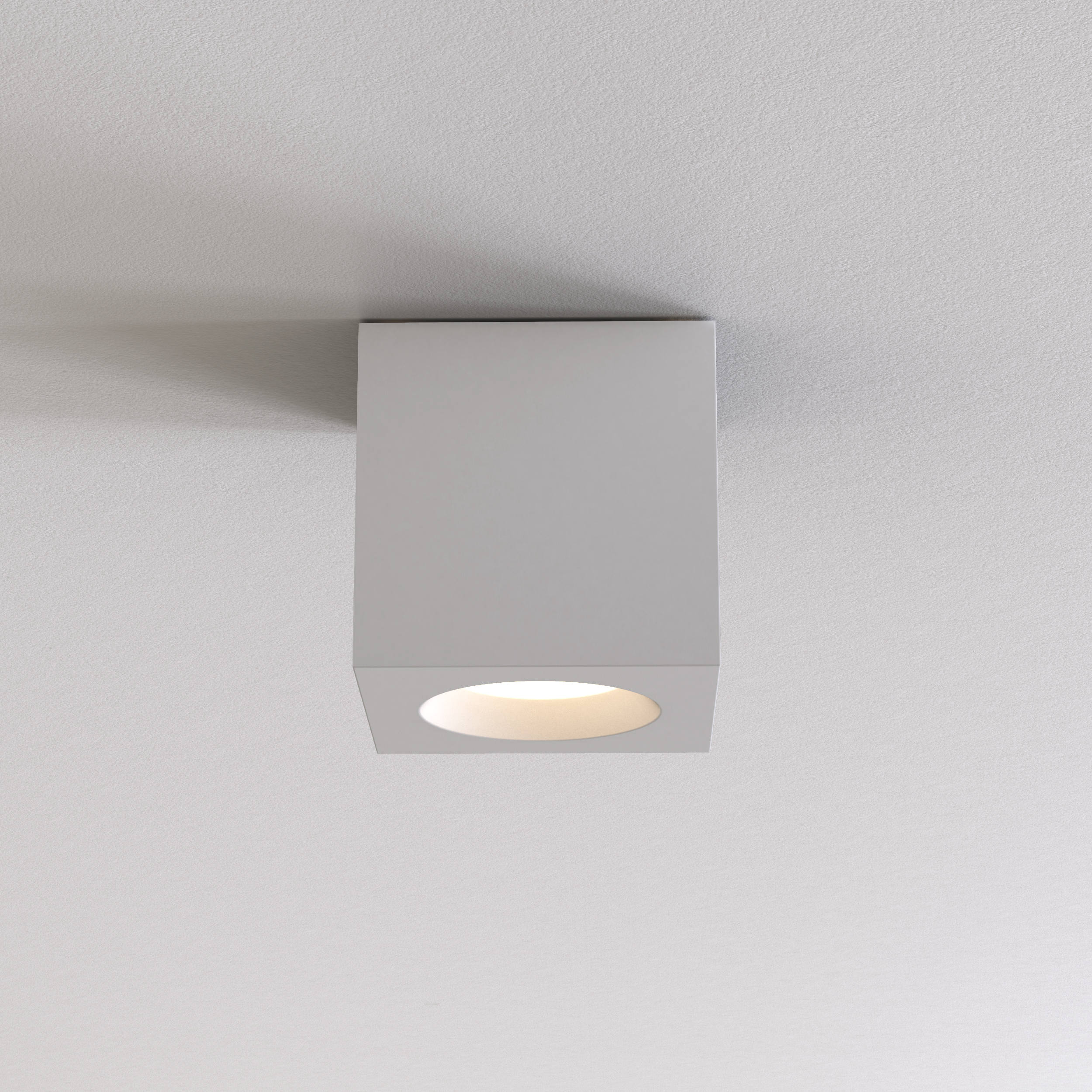Kos Square II opbouwspot excl. GU10 mat wit