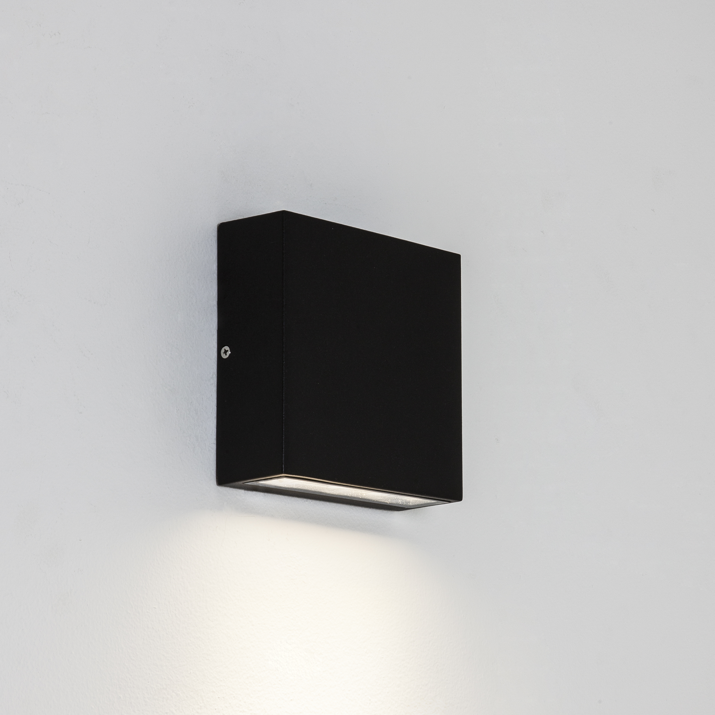 Elis Single LED buiten wandlamp 3000K structuur zwart