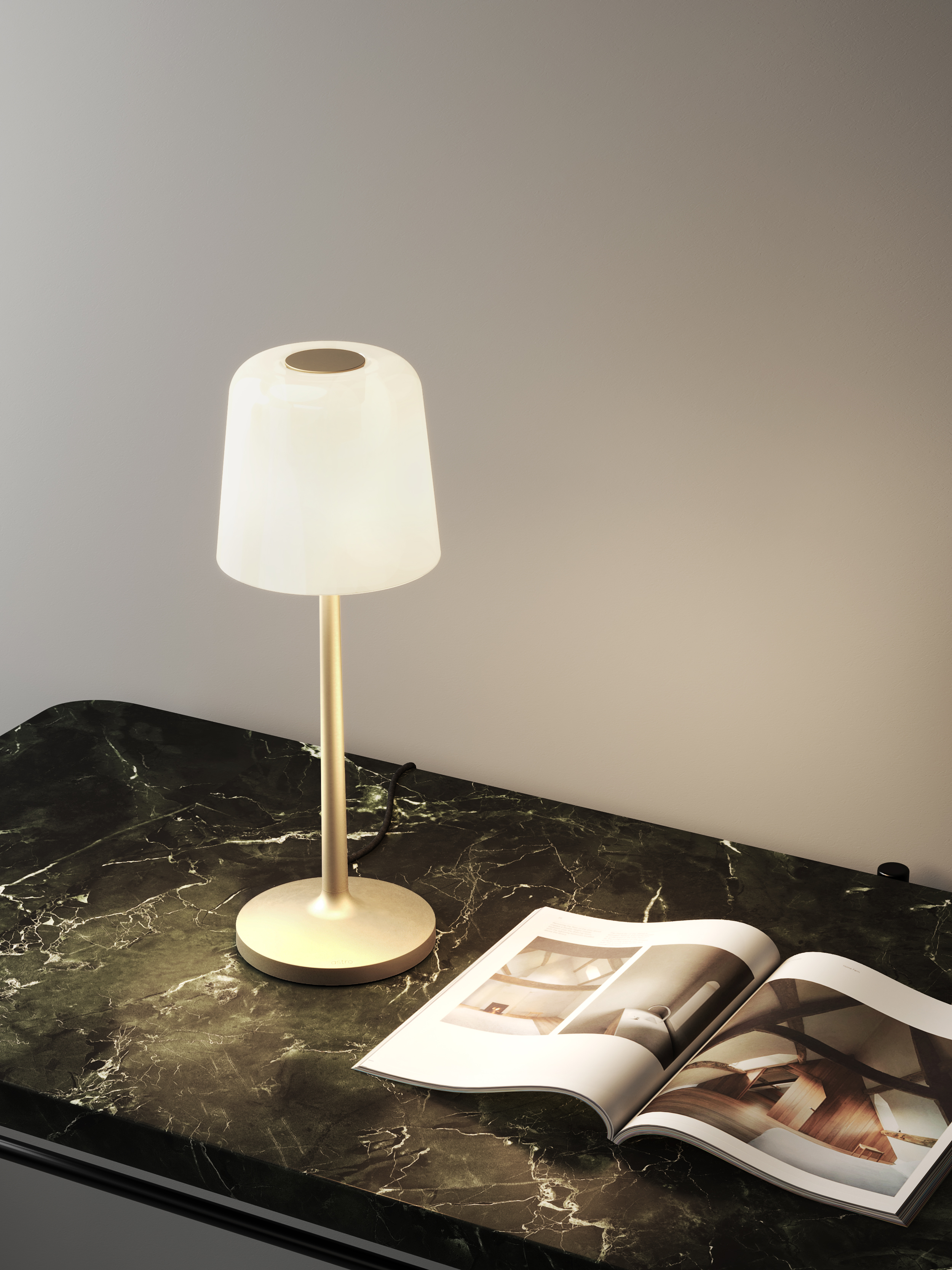 Ella Table TL excl. 2x G9 Touch lichtbrons