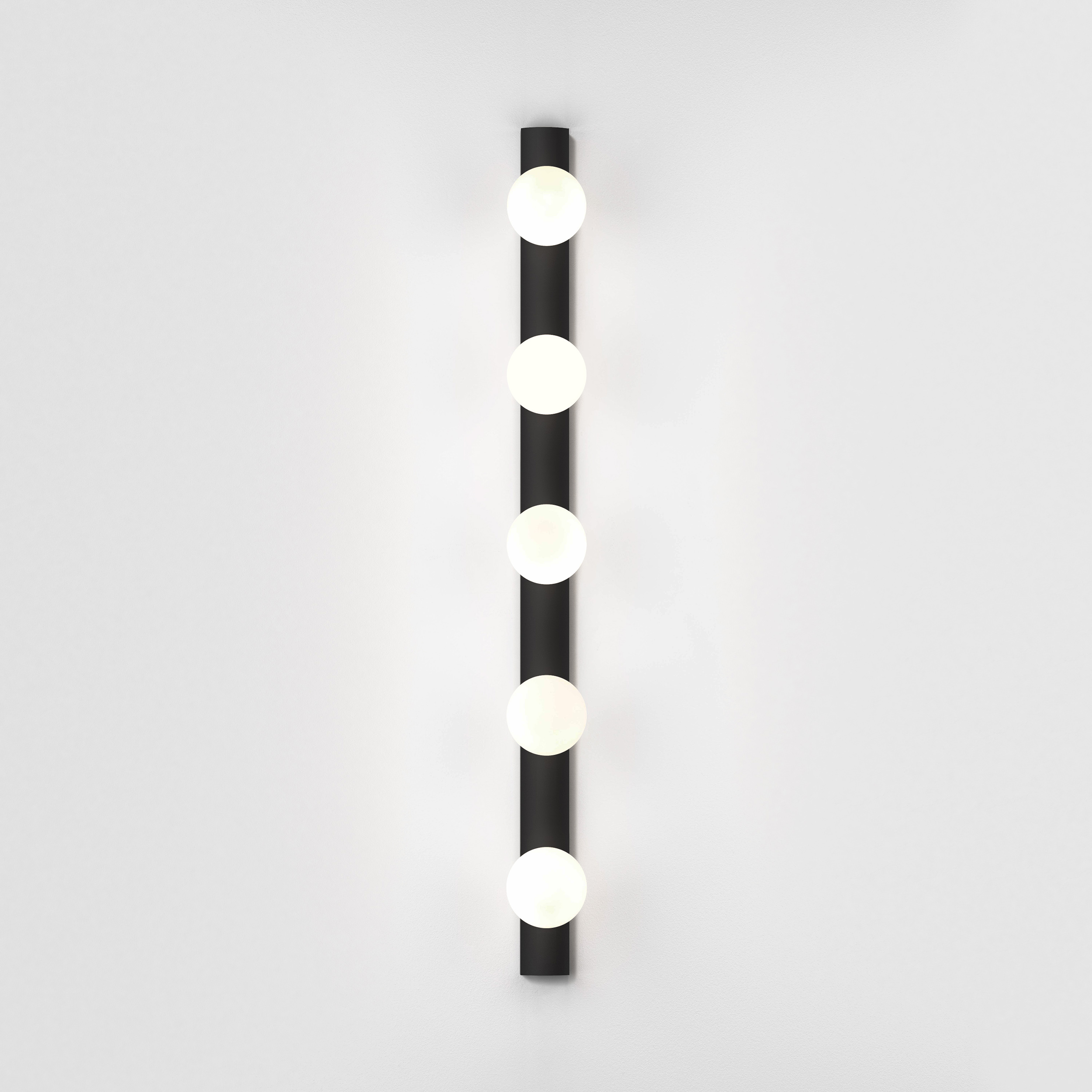 Cabaret 5 II wandlamp excl. 5x G9 mat zwart