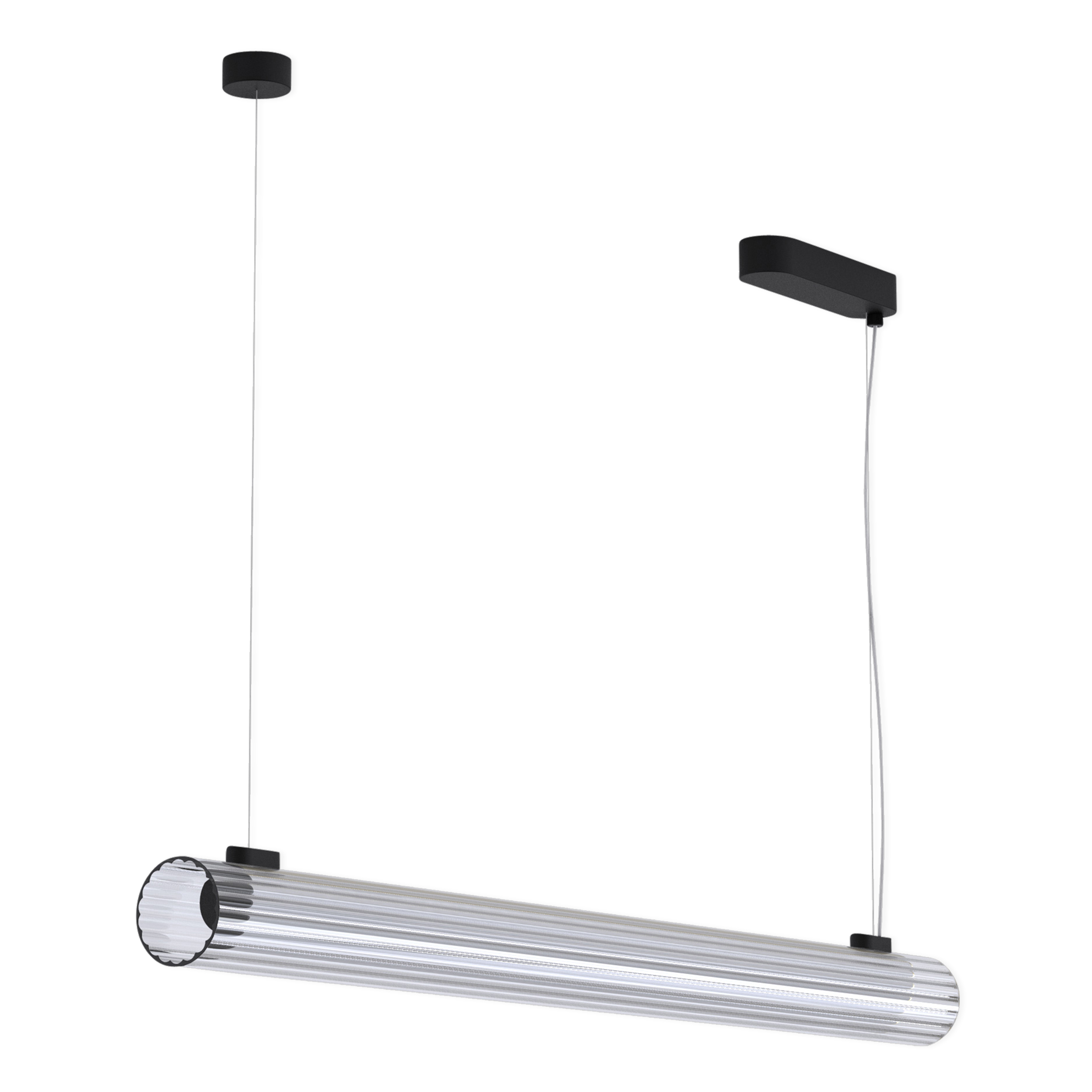 io Pendant 1000 LED HL 3000K mat zwart