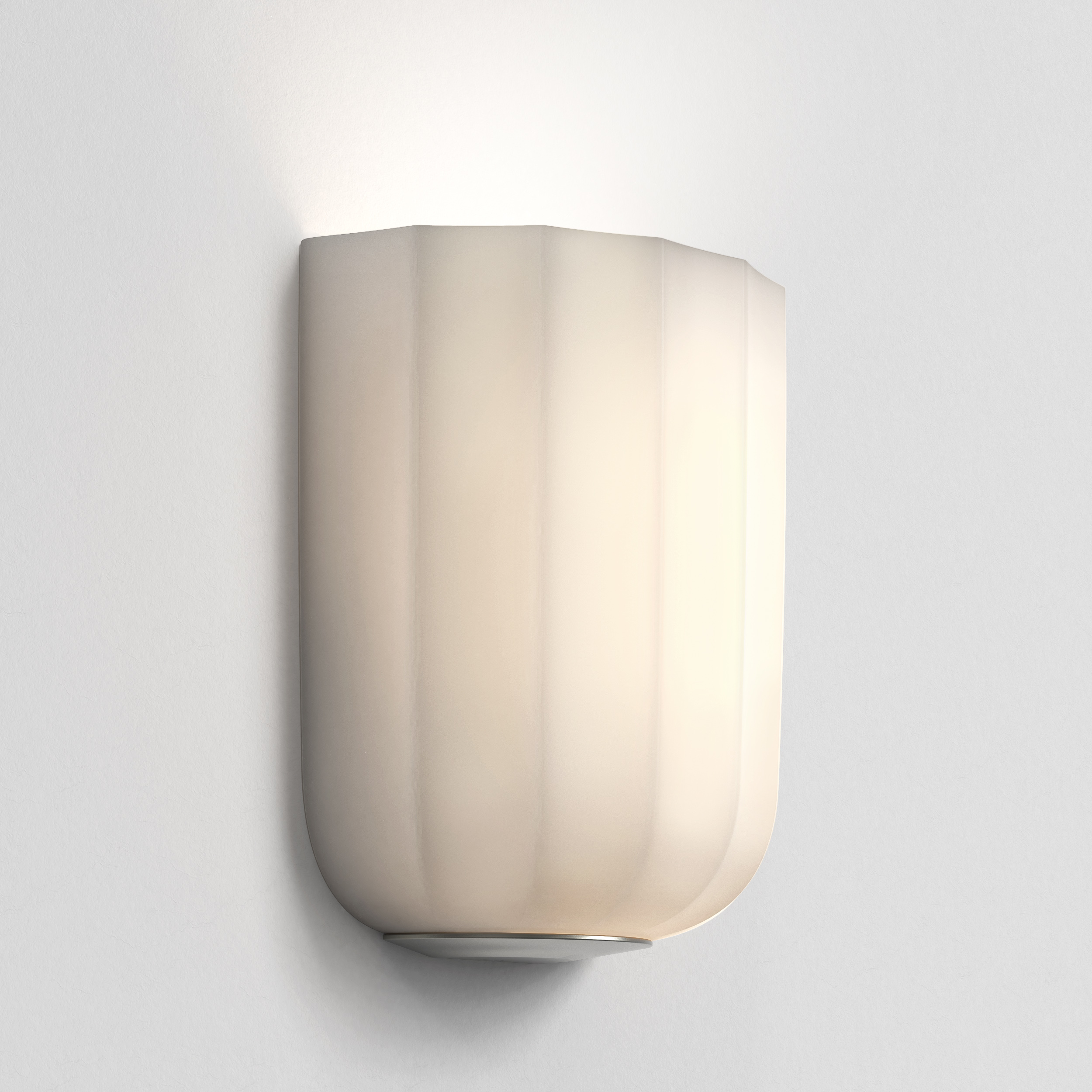 Veo wandlamp excl. E27 mat nikkel