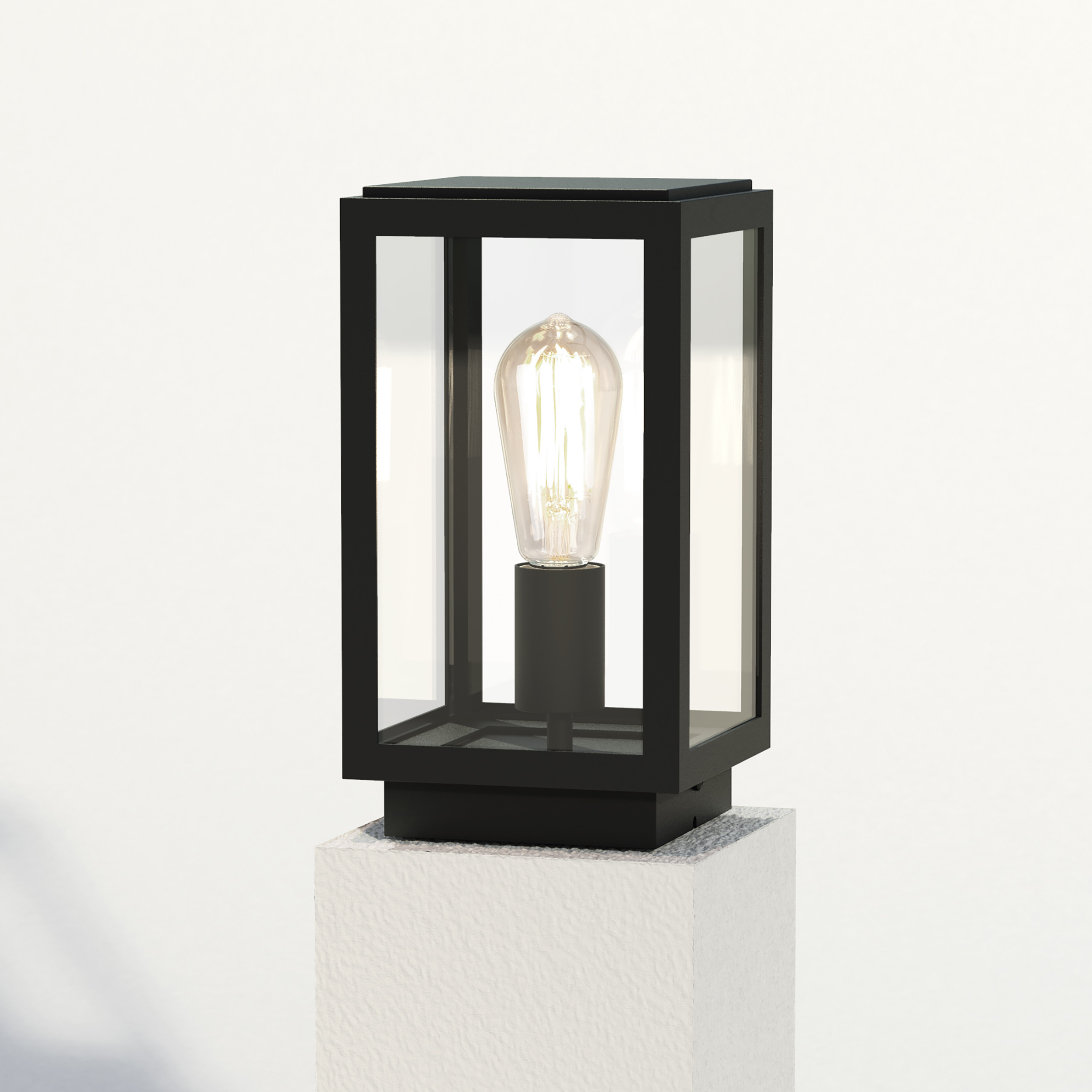 Astro Homefield Pedestal voetstuklamp structuur zwart