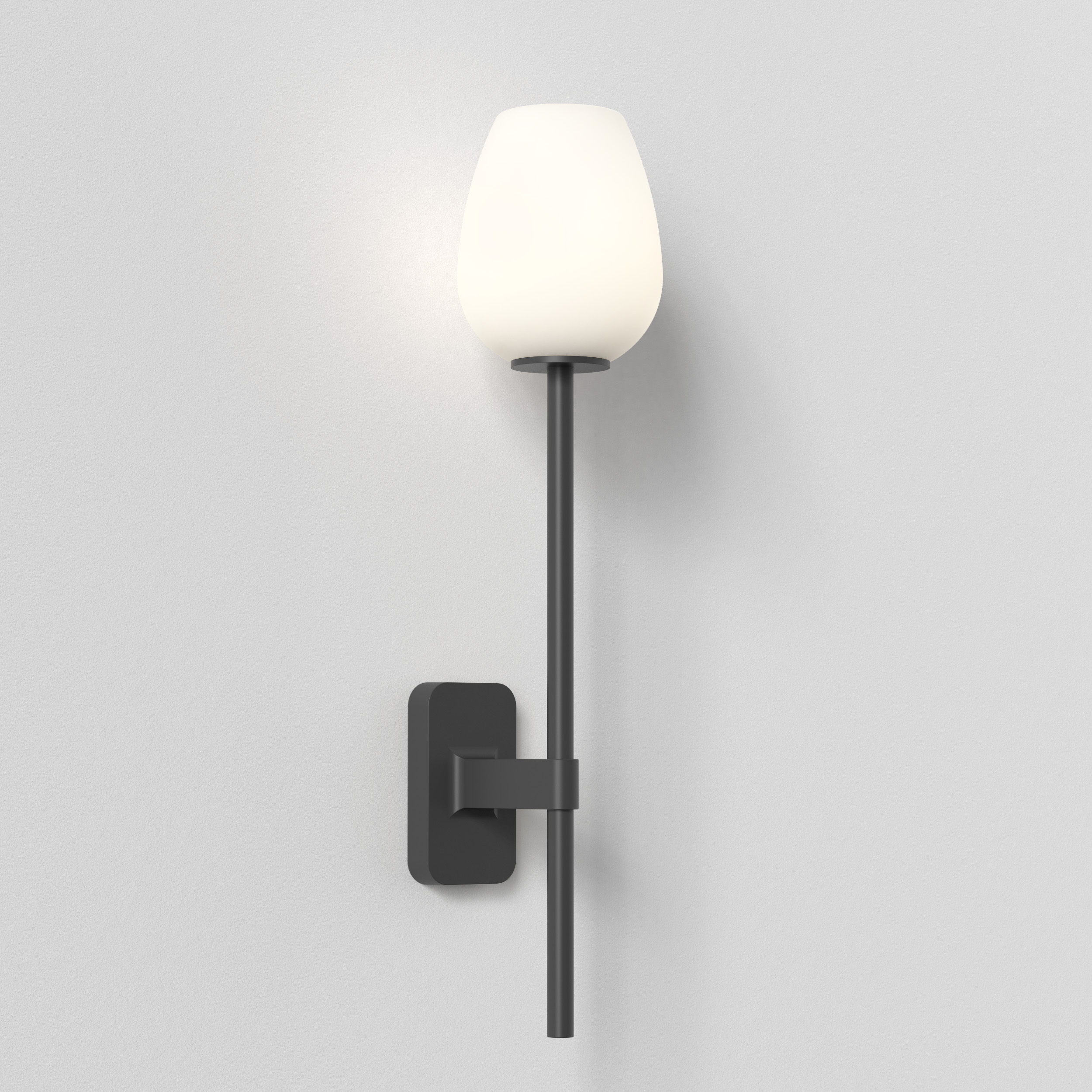 Tacoma Single Grande wandlamp excl. G9 mat zwart