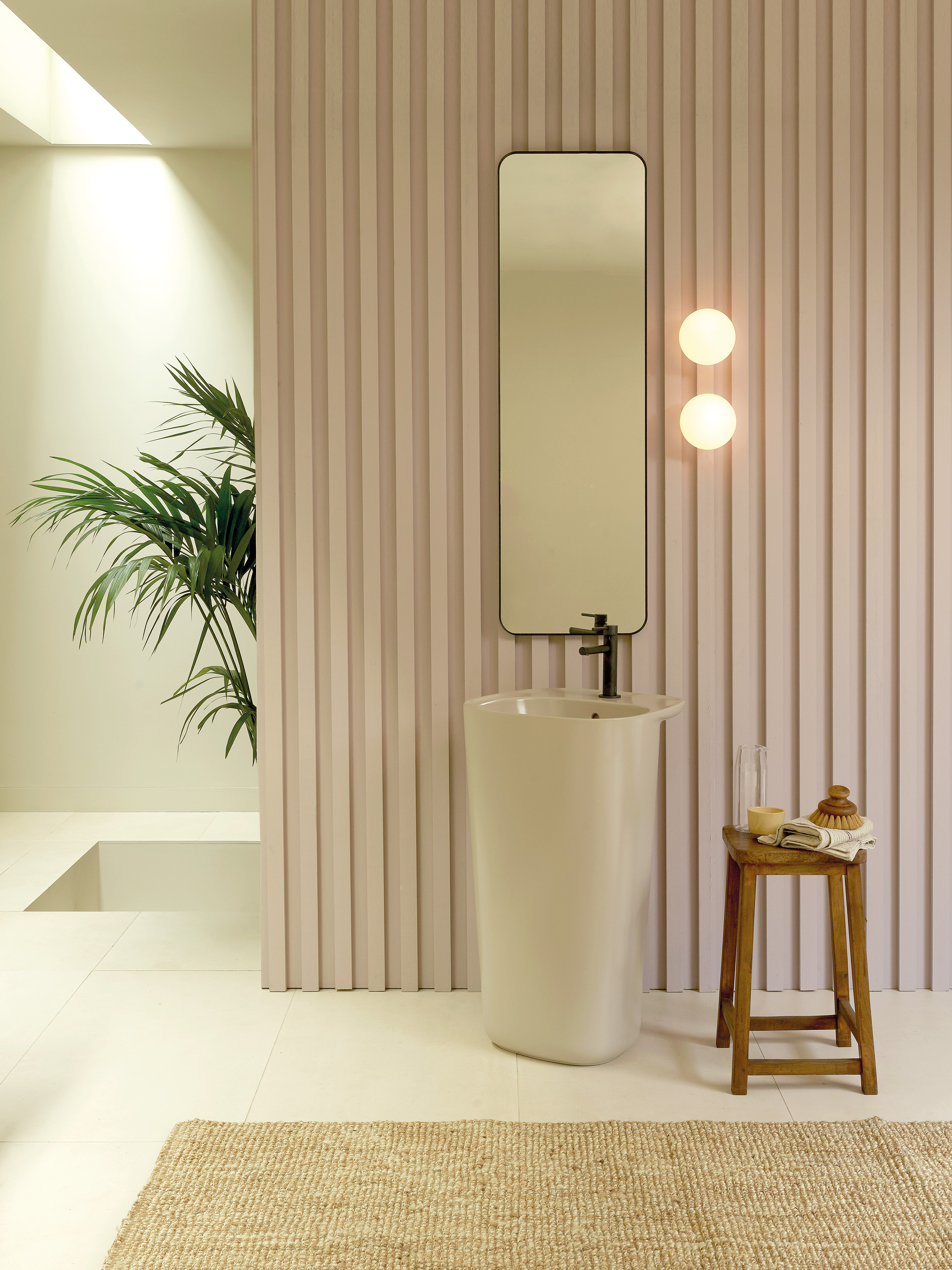Zeppo Wall WL excl. G9 mat zwart