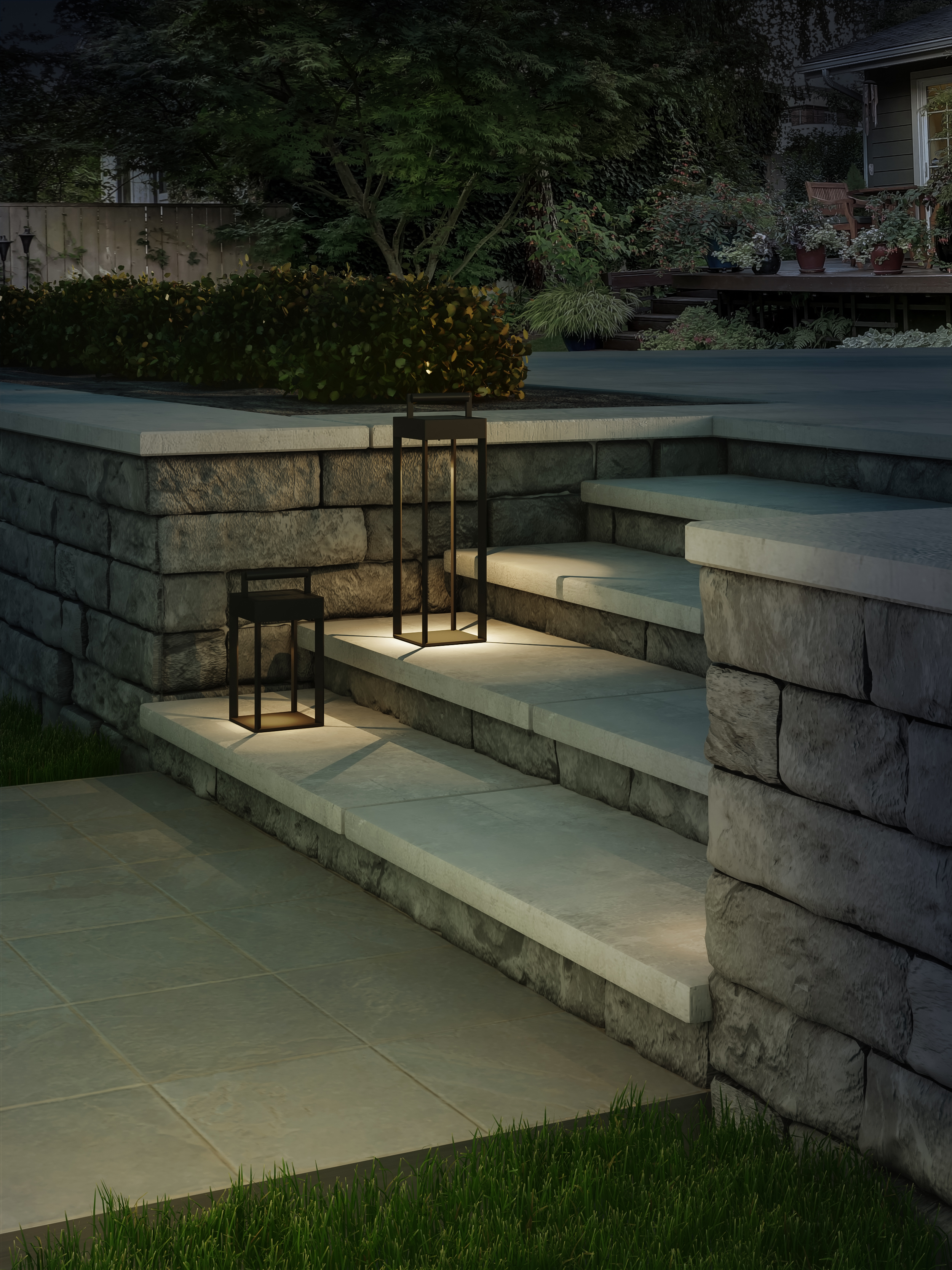 Kuro 250 LED TL 2700K structuur zwart