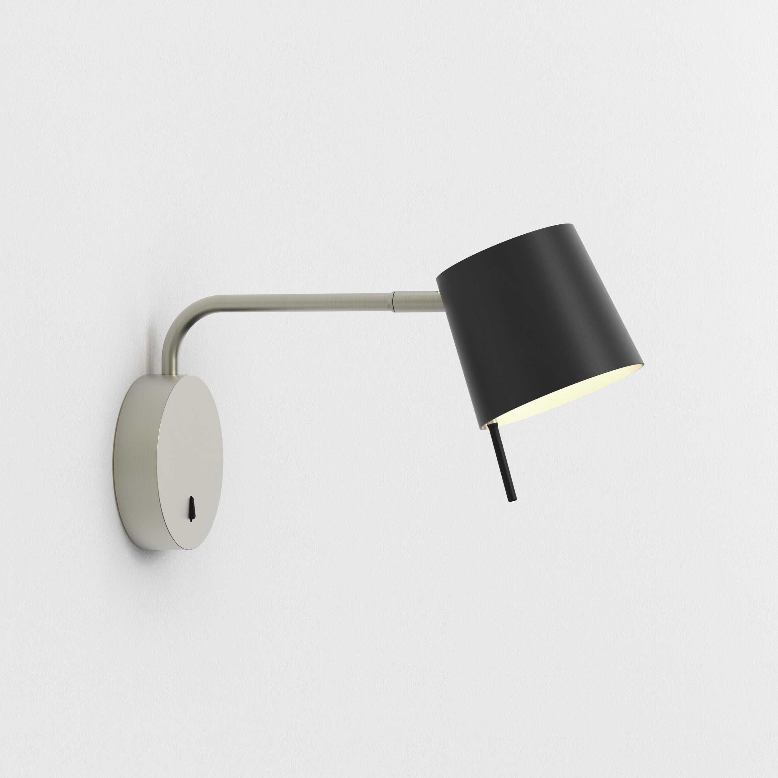 Astro Miura Swing Arm LED wandlamp 2700K mat nikkel