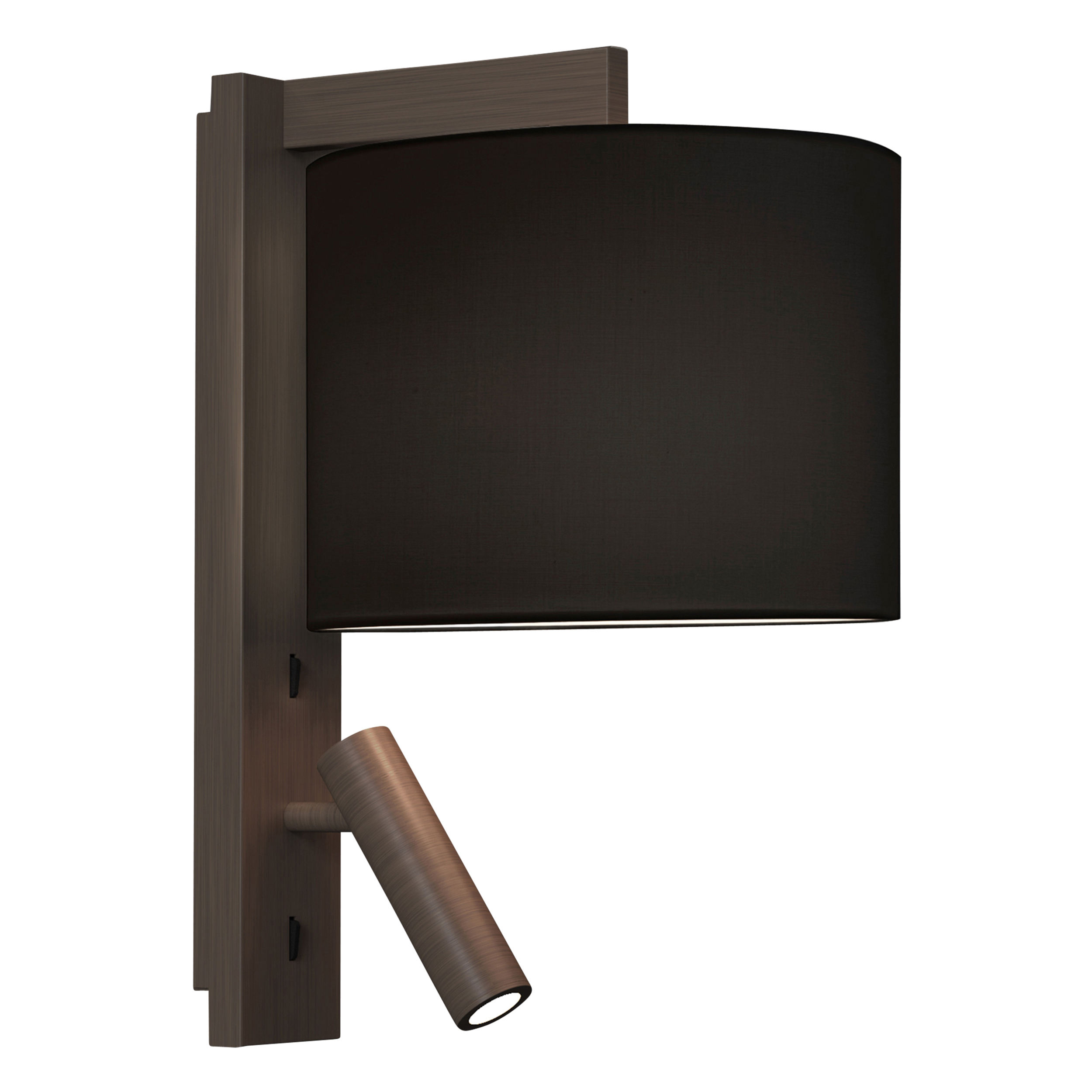 Ravello Reader WL 2700K excl. E27 brons