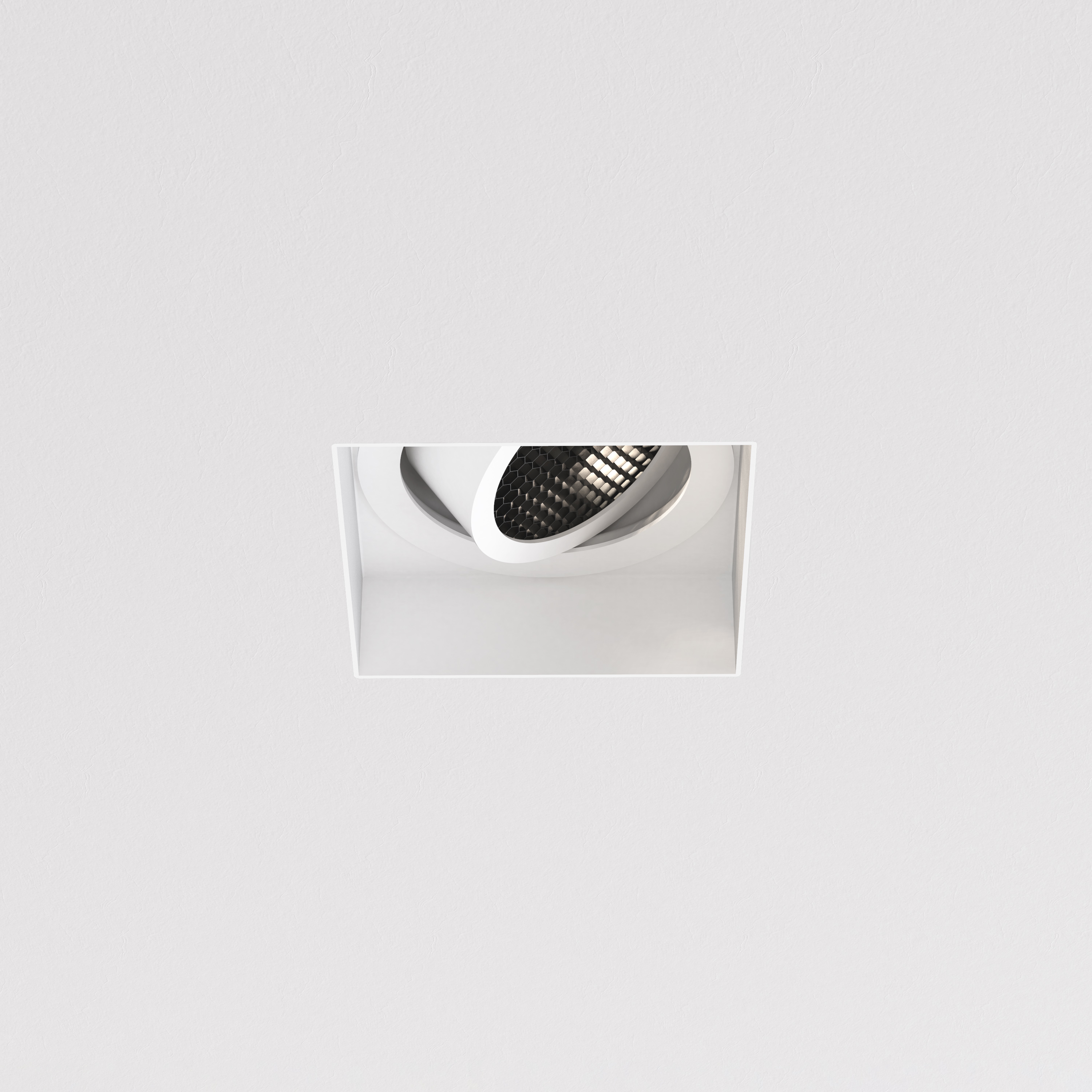Trimless Square Adjustable inbouwspot excl. GU10 mat wit