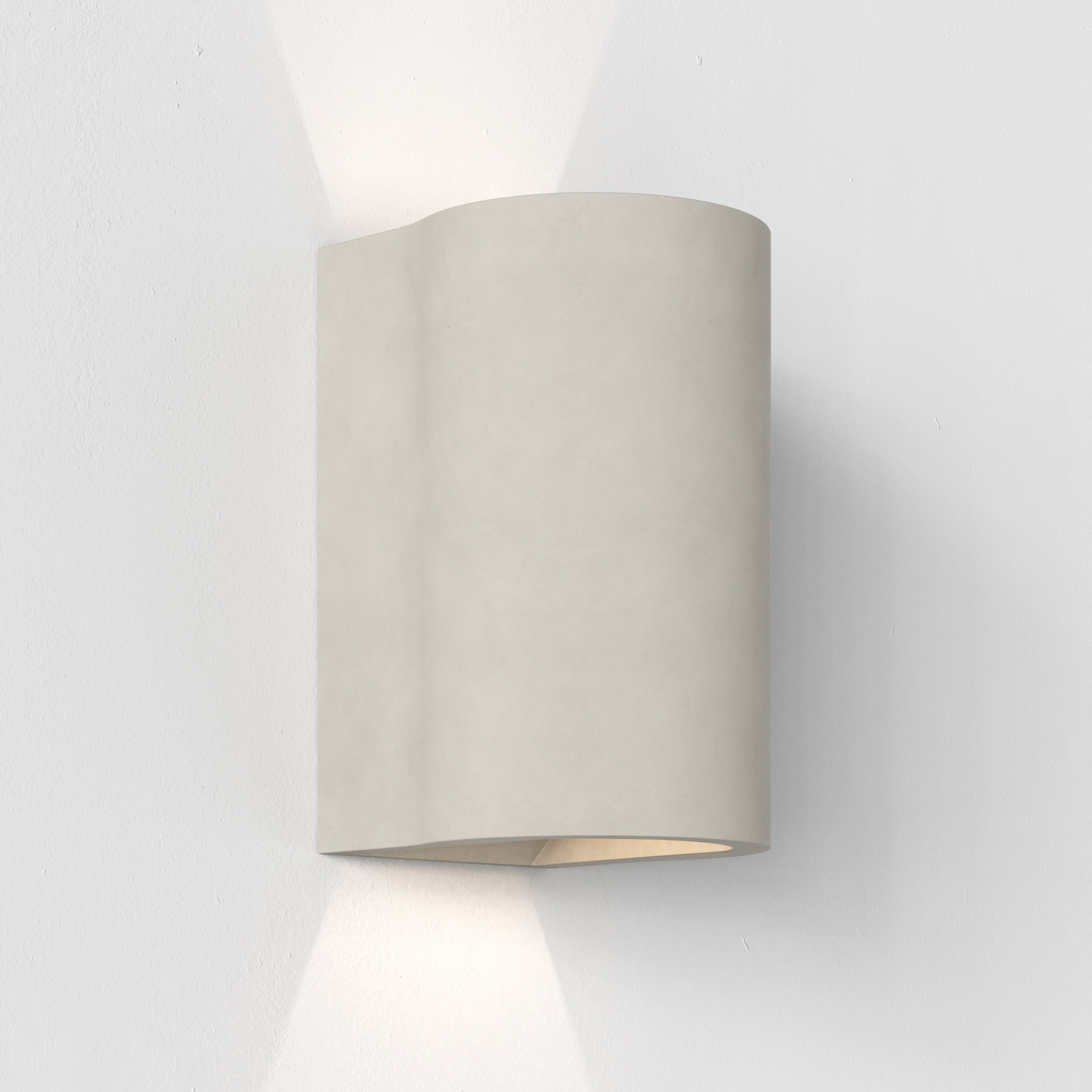 Dunbar 160 LED buiten wandlamp 3000K mat concrete