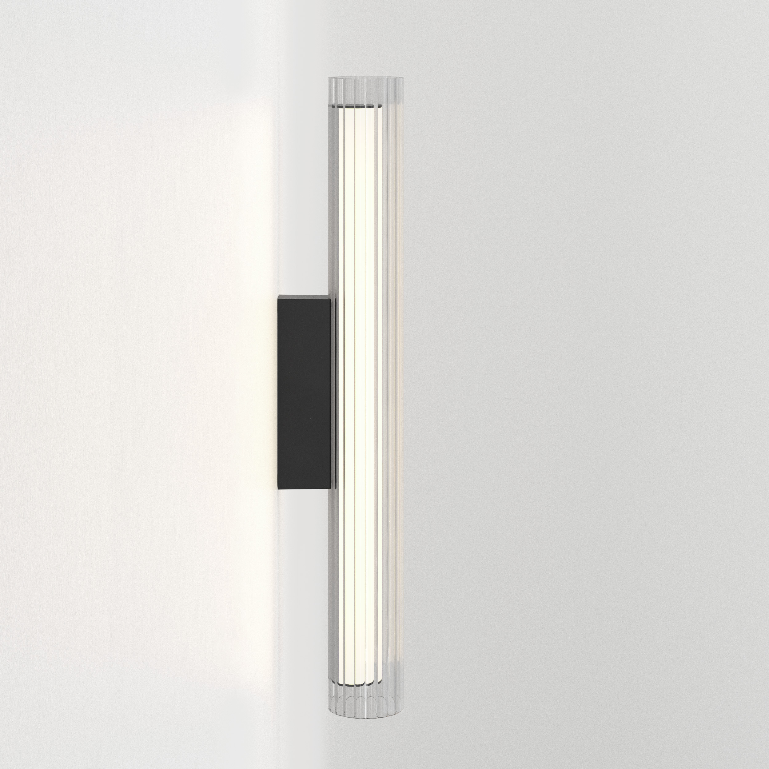 io 665 LED WL 3000K mat zwart
