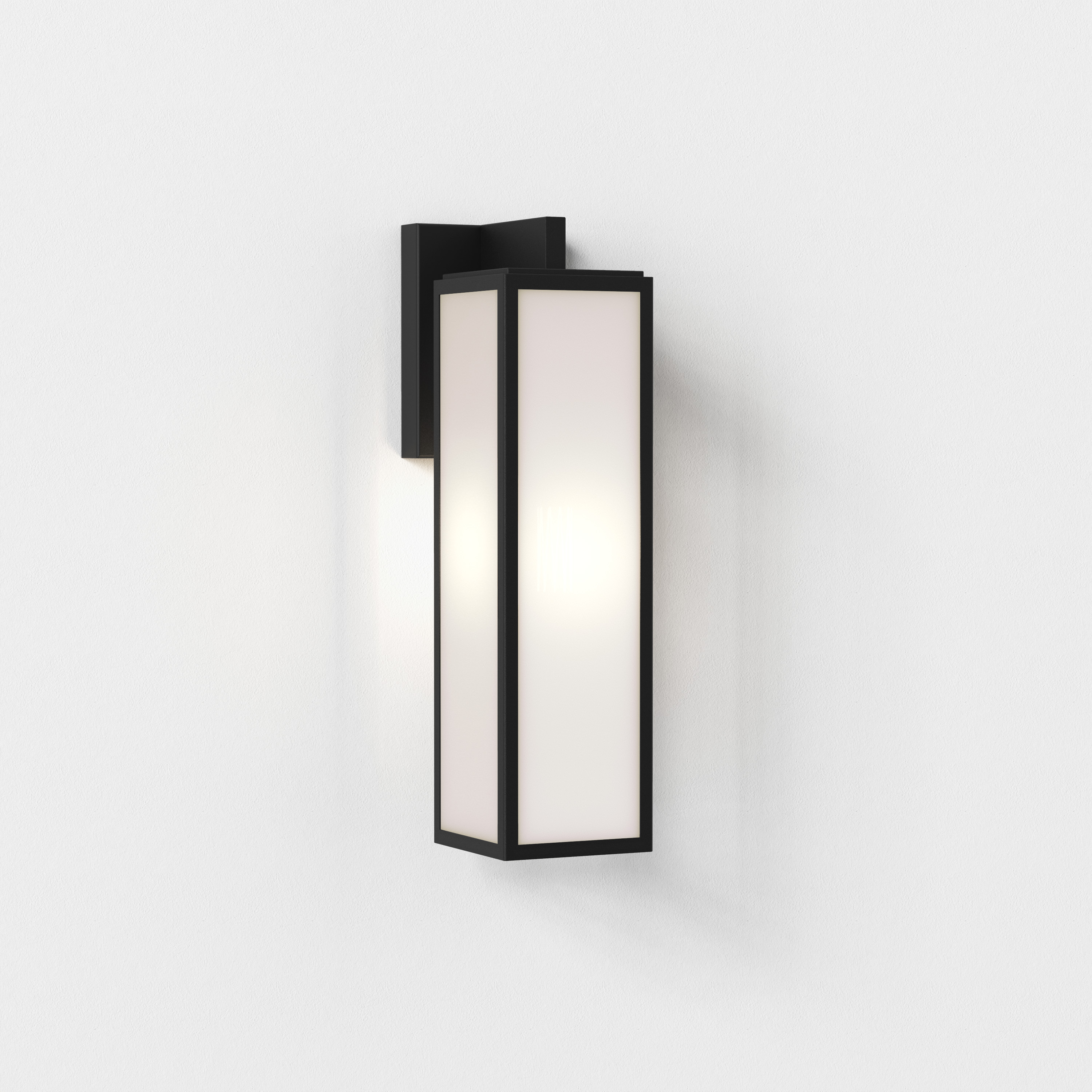 Harvard Lantern and Pendant - set glas los - frosted