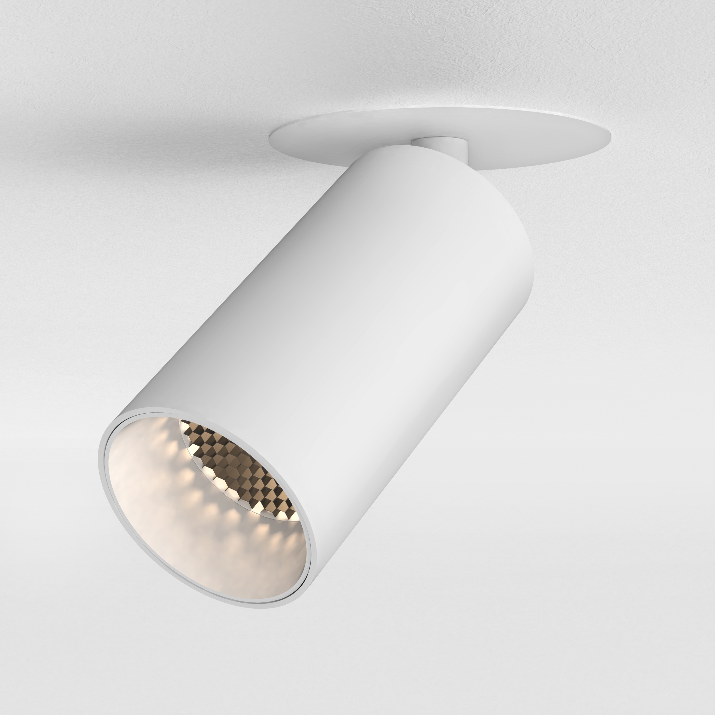 Can 50 Recessed LED inbouwspot 3000K AC dim mat wit
