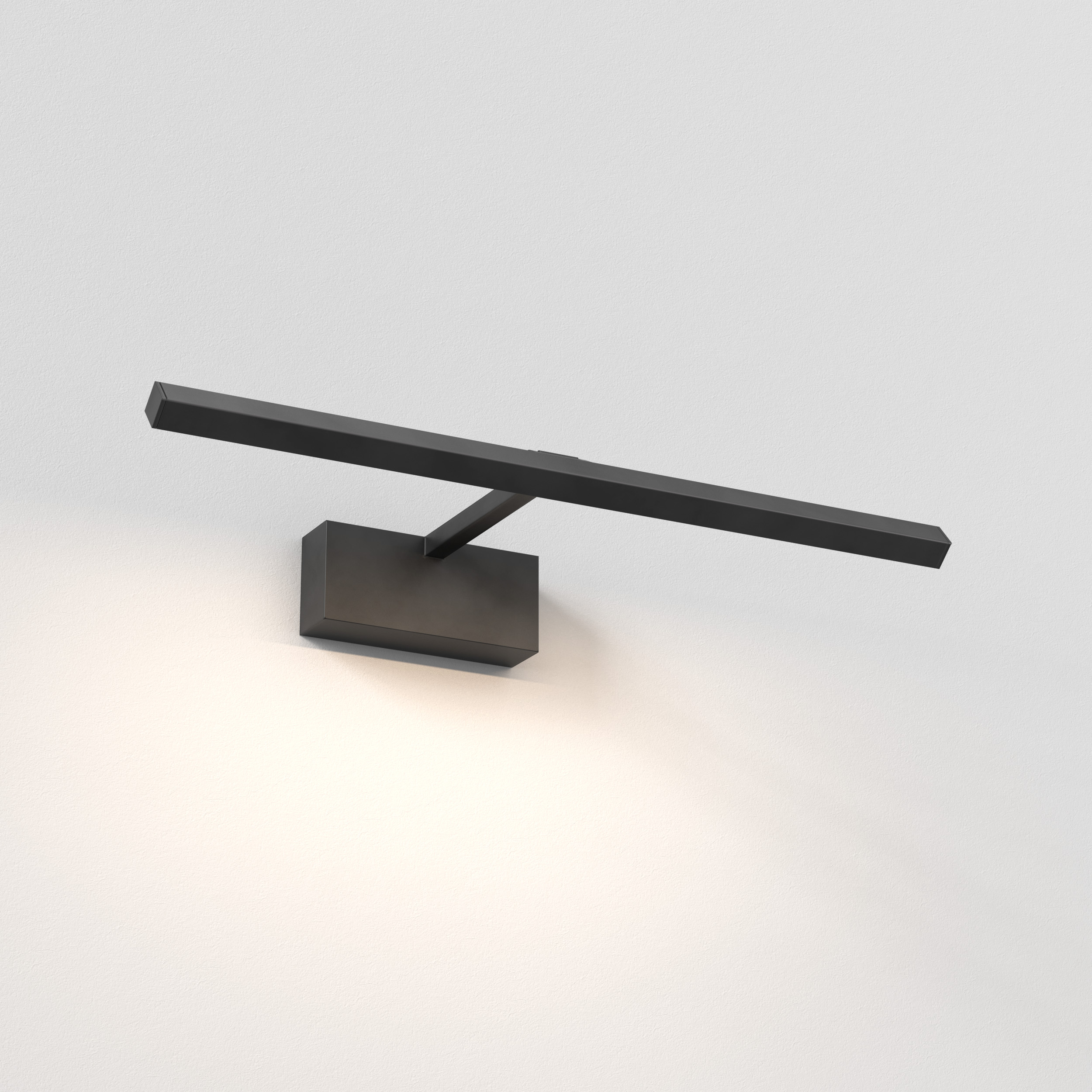 Mondrian 400 LED wandlamp 2700K mat zwart