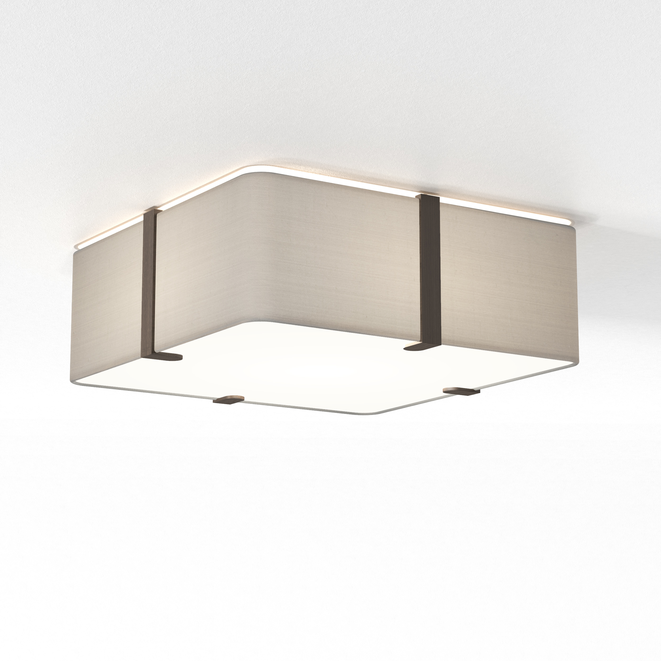 Astro Ceiling Base 290 plafondlamp mat wit