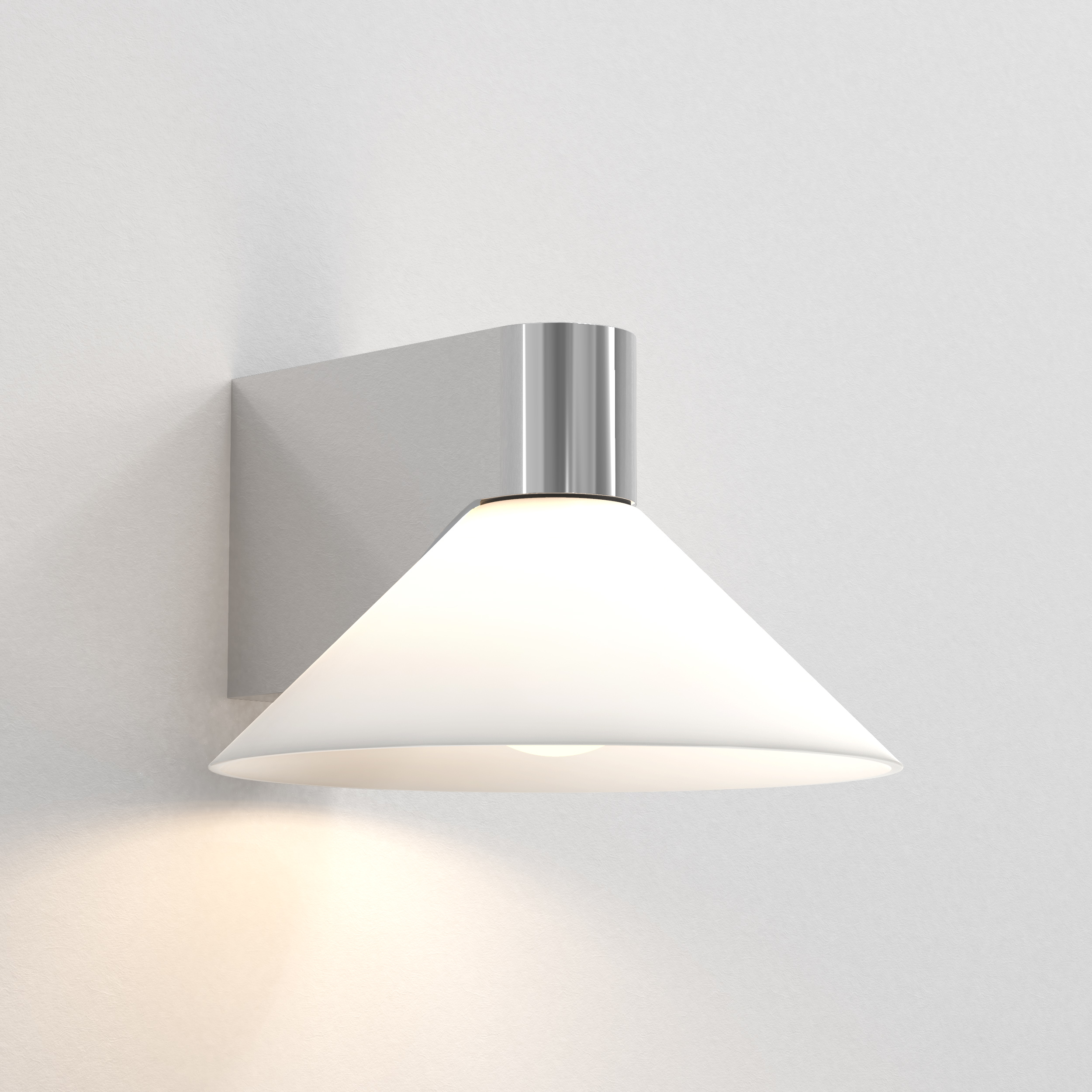 Conic wandlamp excl. G9 chroom