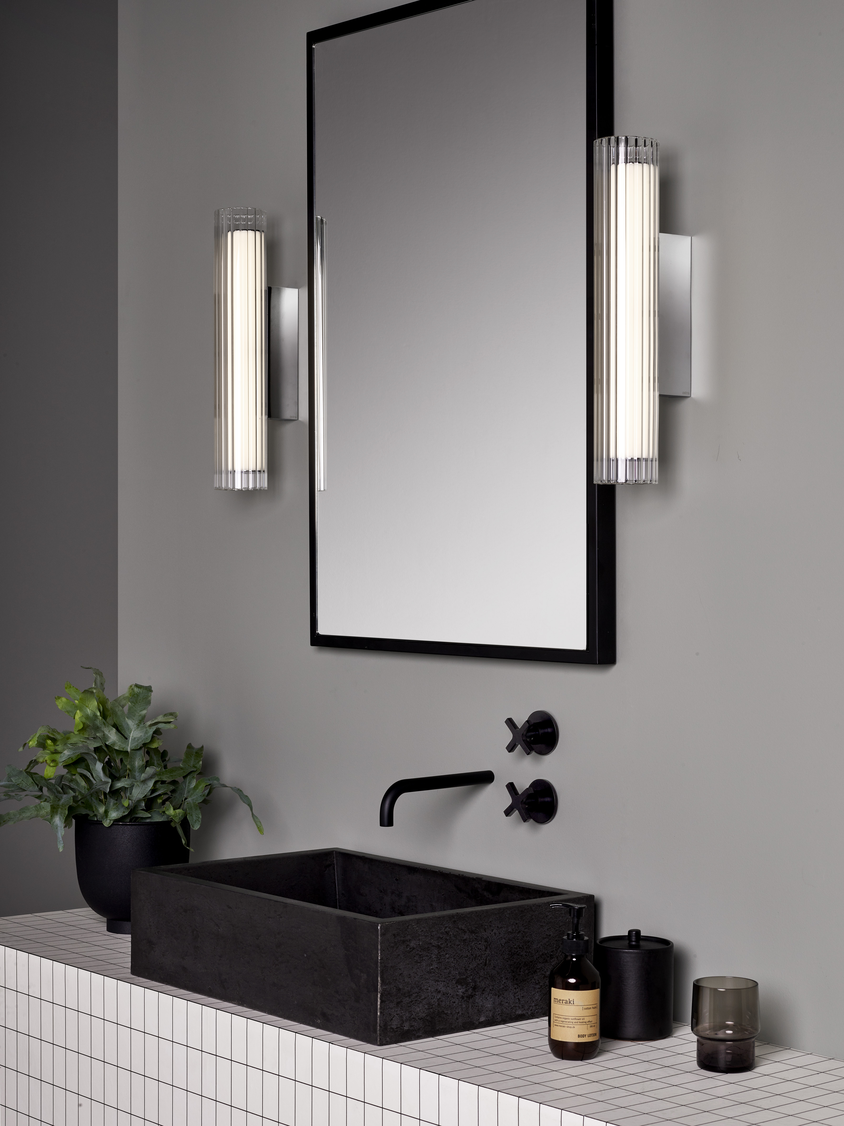 io 420 LED WL 2700K mat zwart