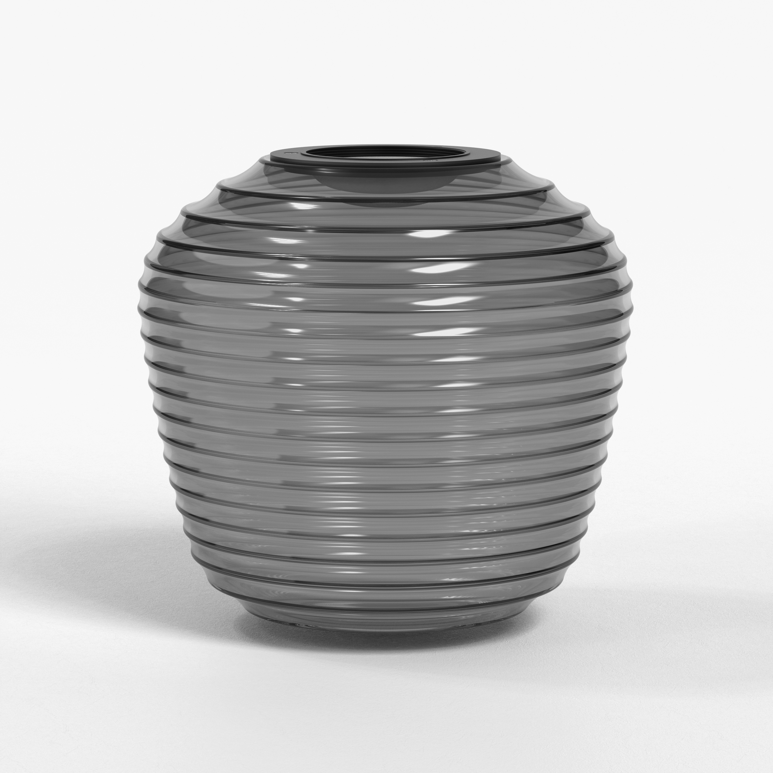 Nara Taper Ribbed los glas smoke