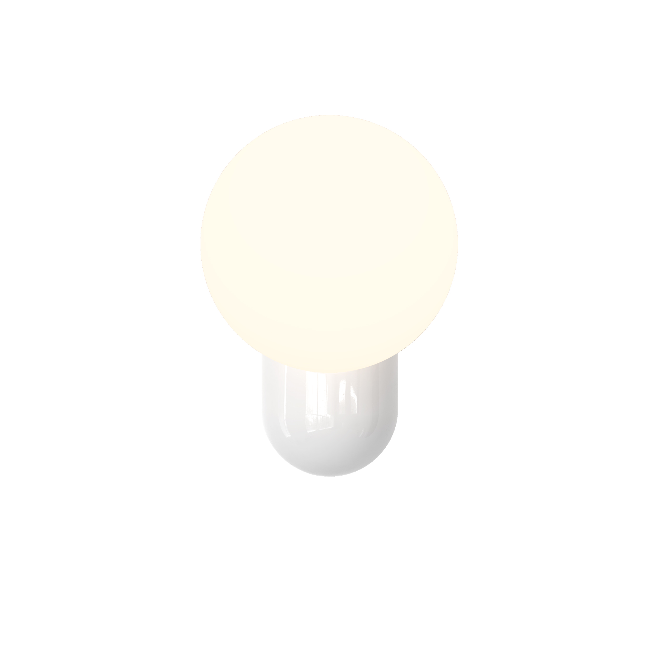 Lyra Wall Single WL excl. G9 glossy white