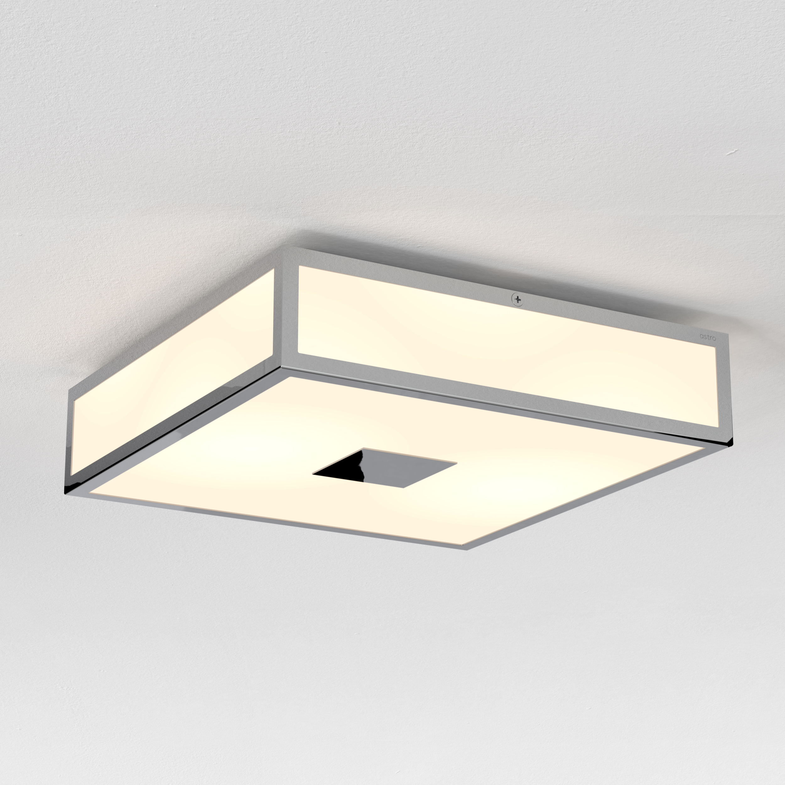 Mashiko Classic 300 Square plafondlamp excl. 2x E27 chroom