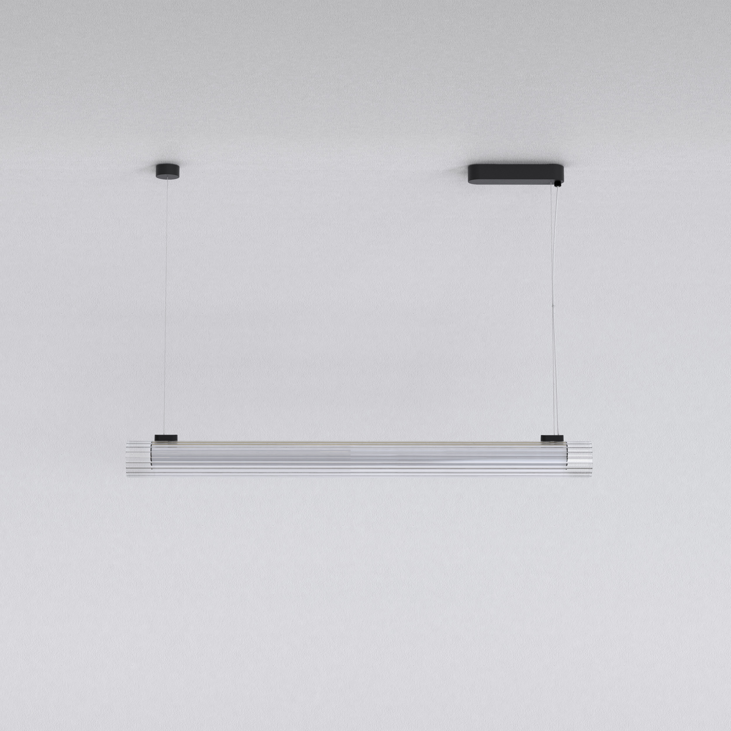 io Pendant 1000 LED HL 3000K mat zwart