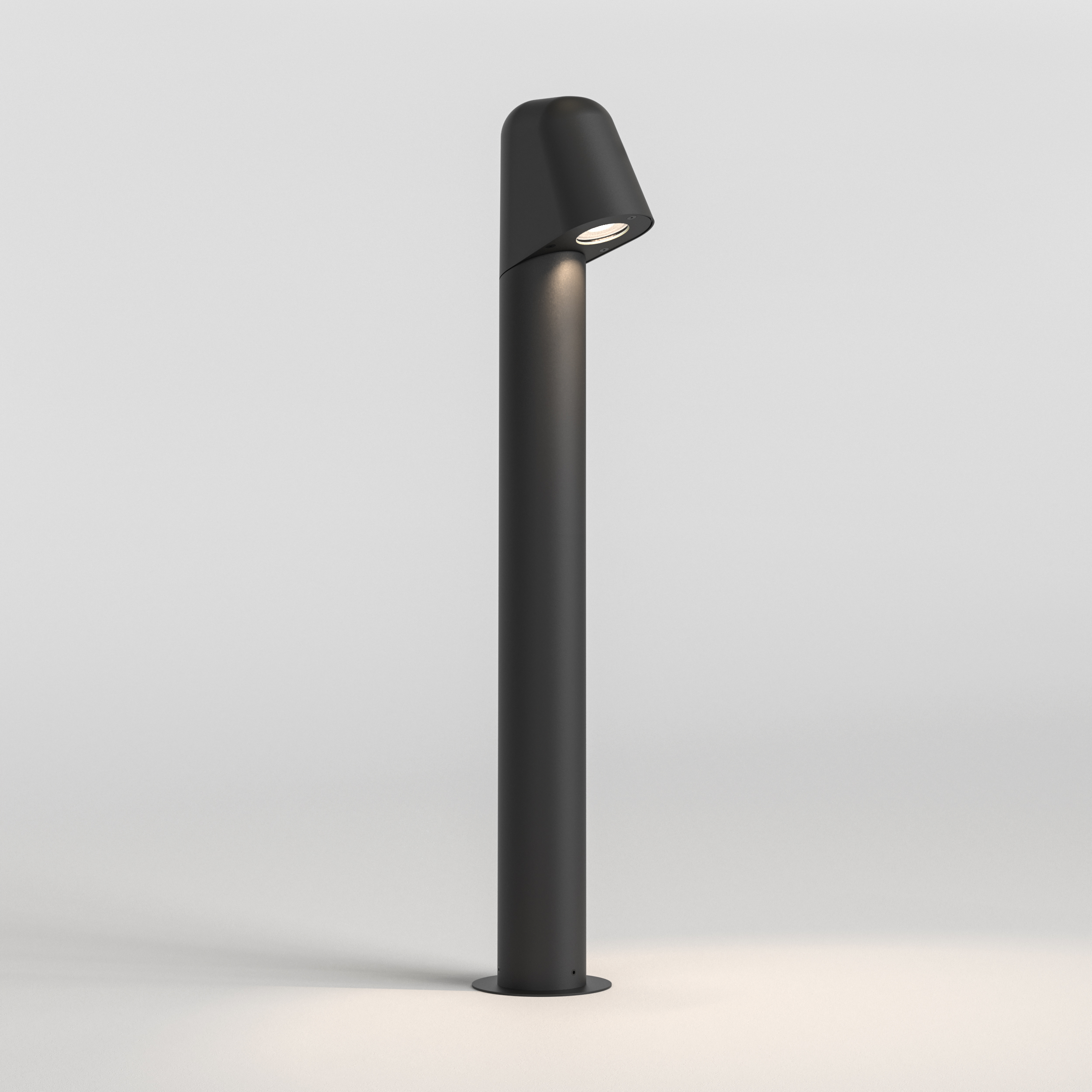 Mast Bollard 700 excl. GU10 structuur zwart
