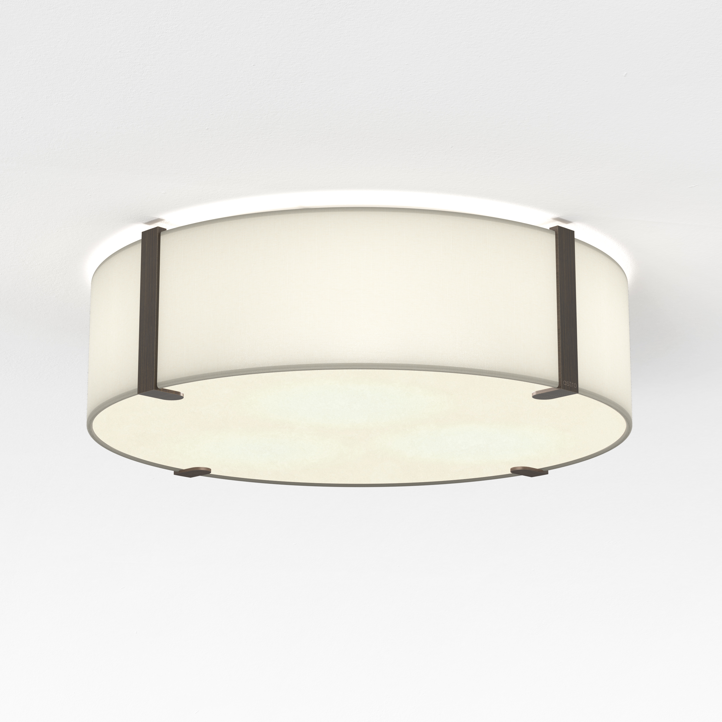 Astro Ceiling Base 410 plafondlamp mat wit