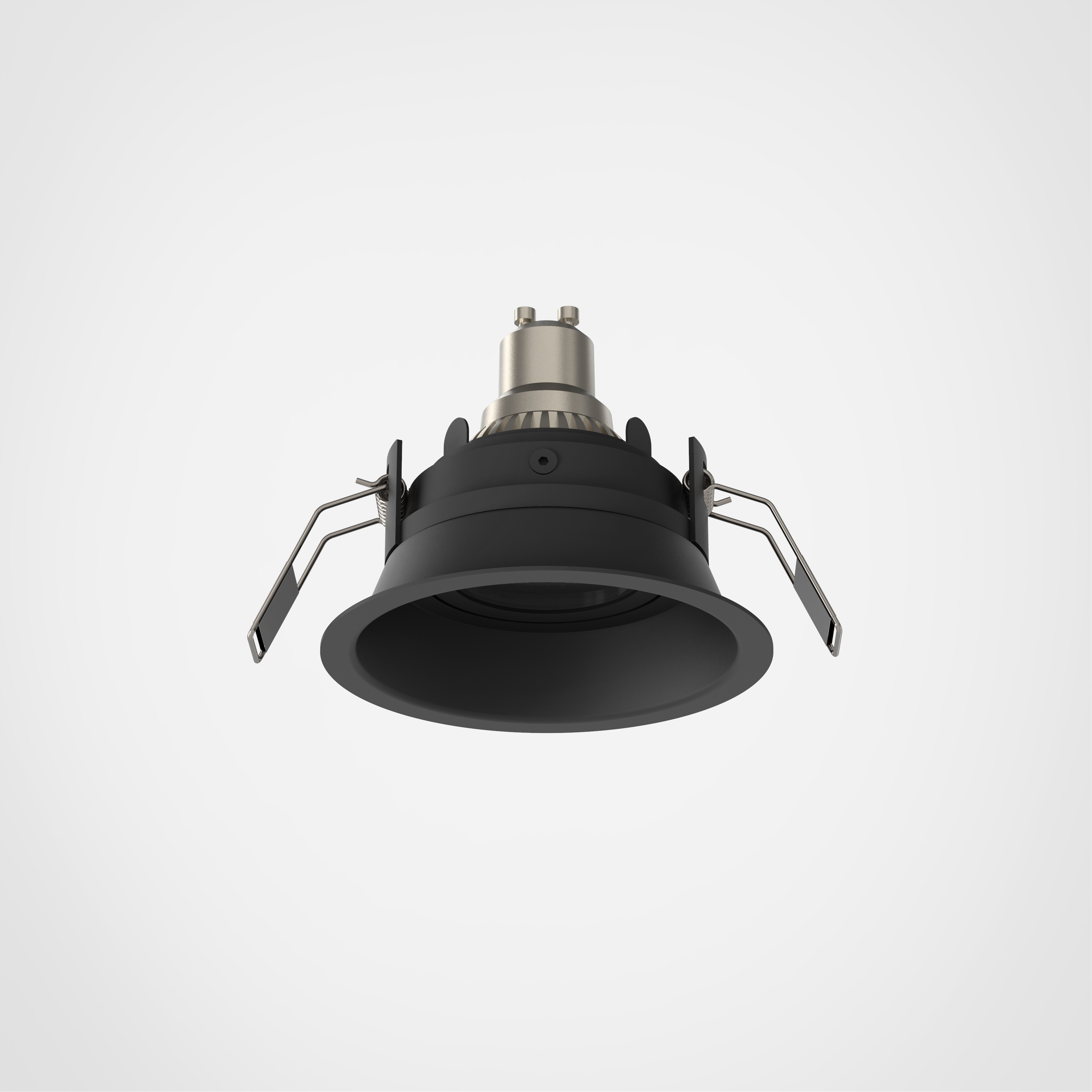 Minima Slimline Round Adjustable FR IBS excl. GU10 mat zwart