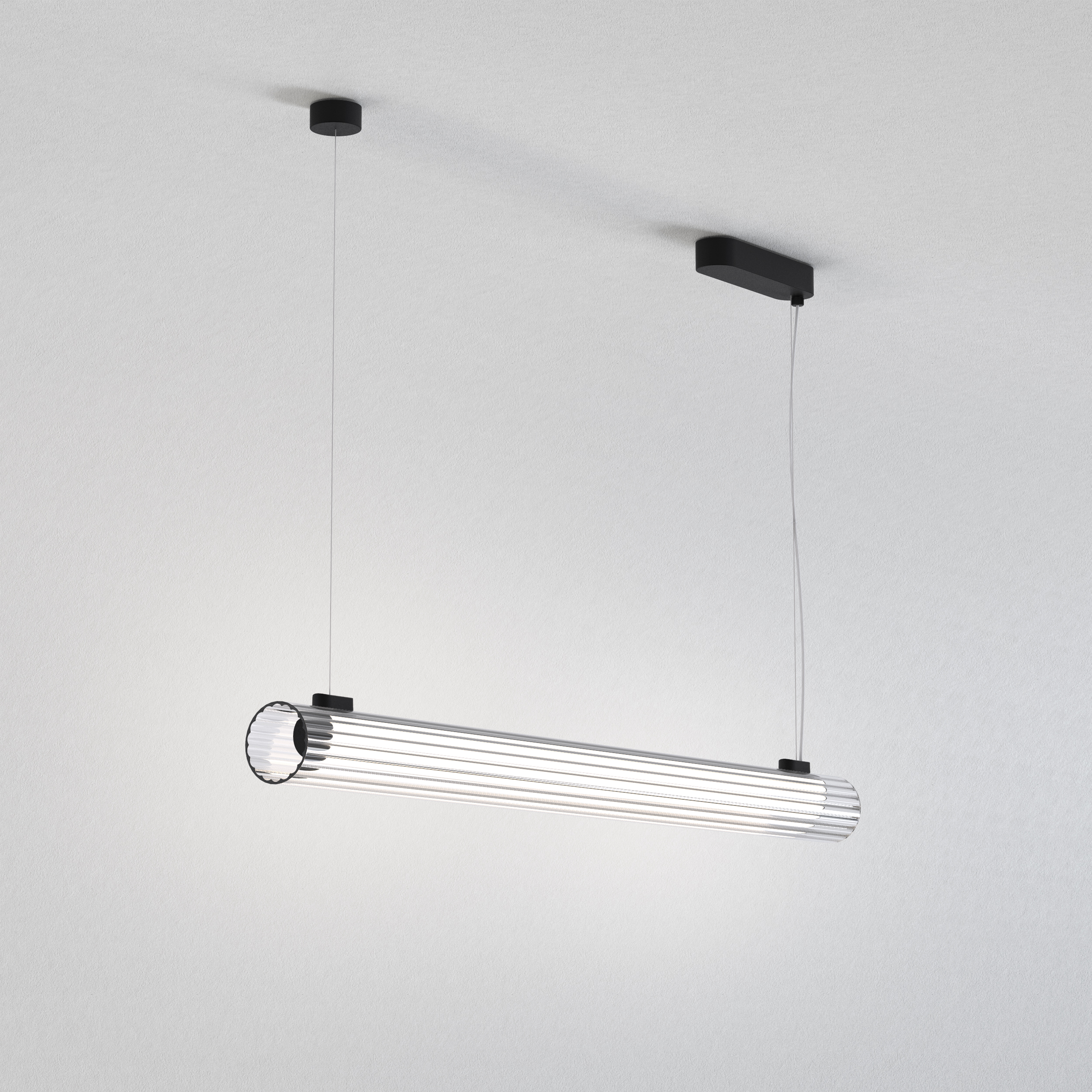 io Pendant 1000 LED hanglamp 3000K mat zwart
