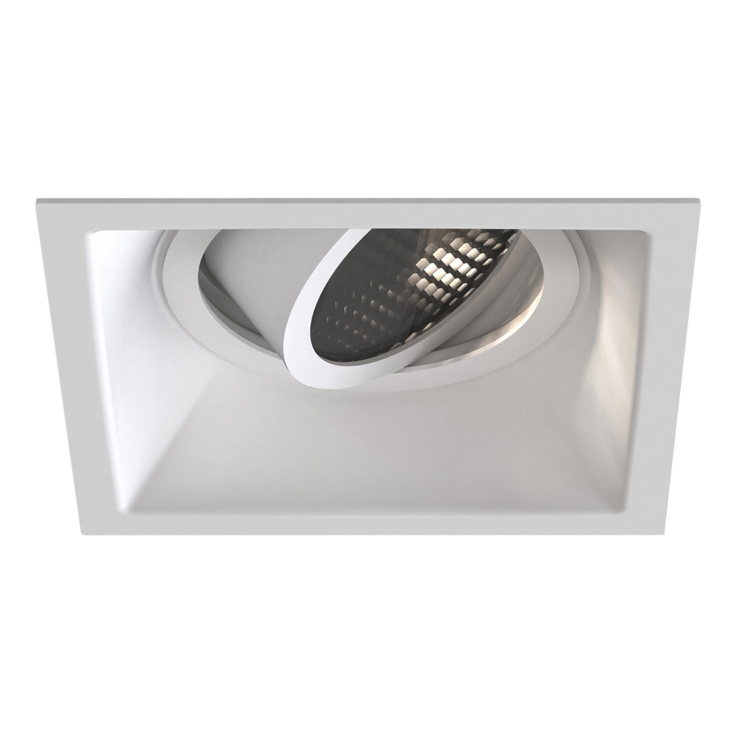 Minima Slimline Square Adjustable FR IBS excl. GU10 mat wit