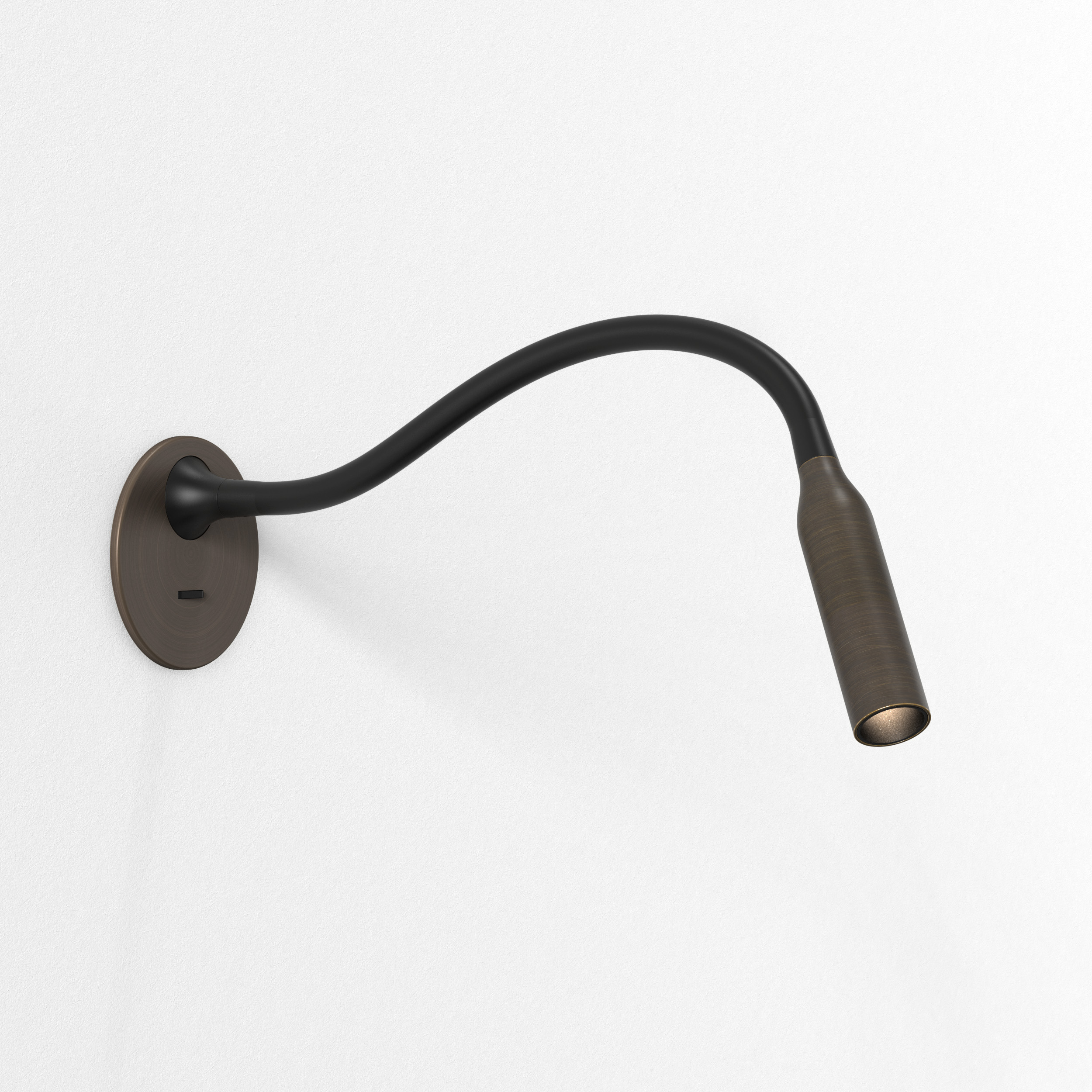 Lucca Recessed LED wandlamp 2700K brons